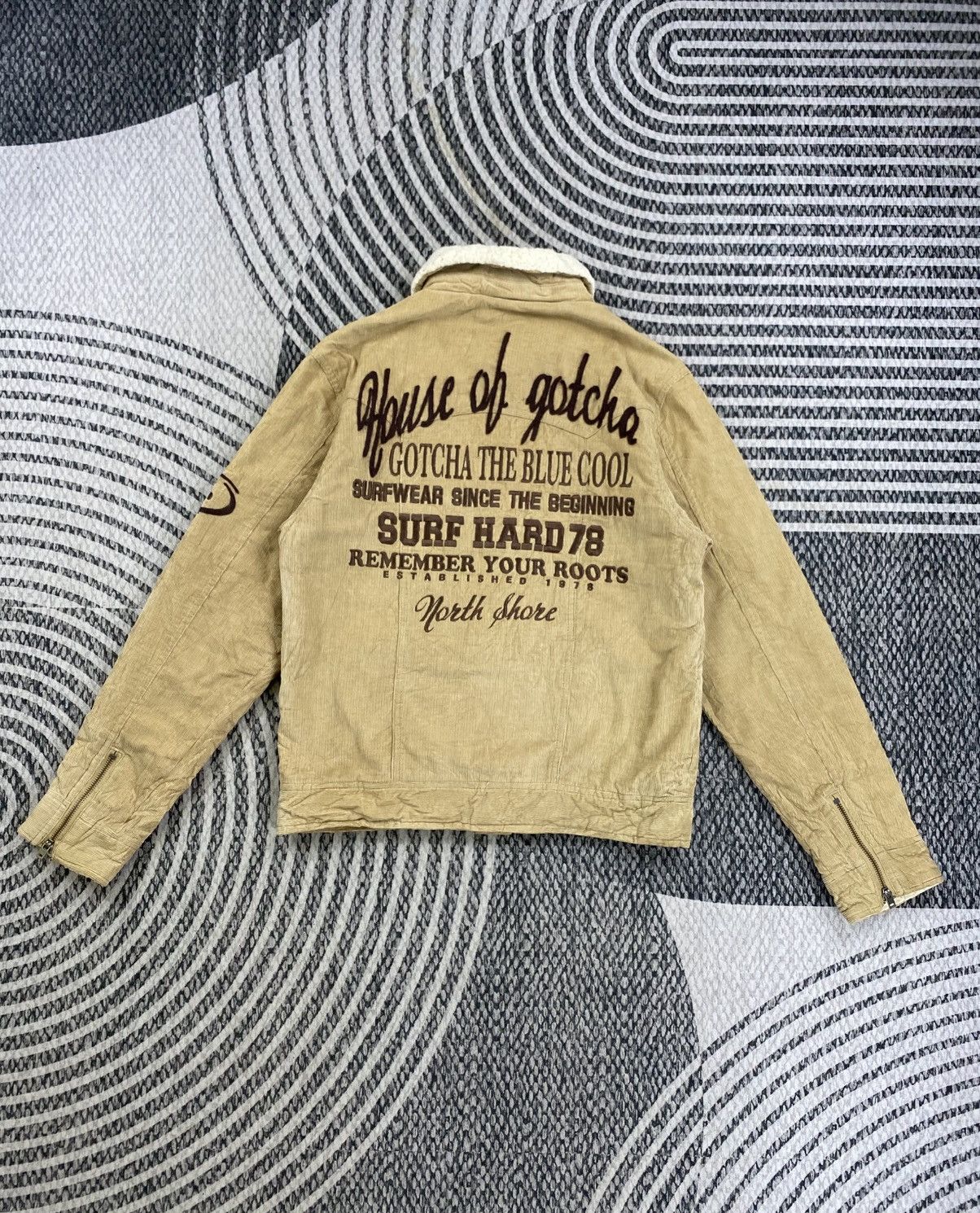 Gotcha Vintage Gotcha Corduroy Trucker Jacket Size US S / EU 44-46 / 1 - 1 Thumbnail