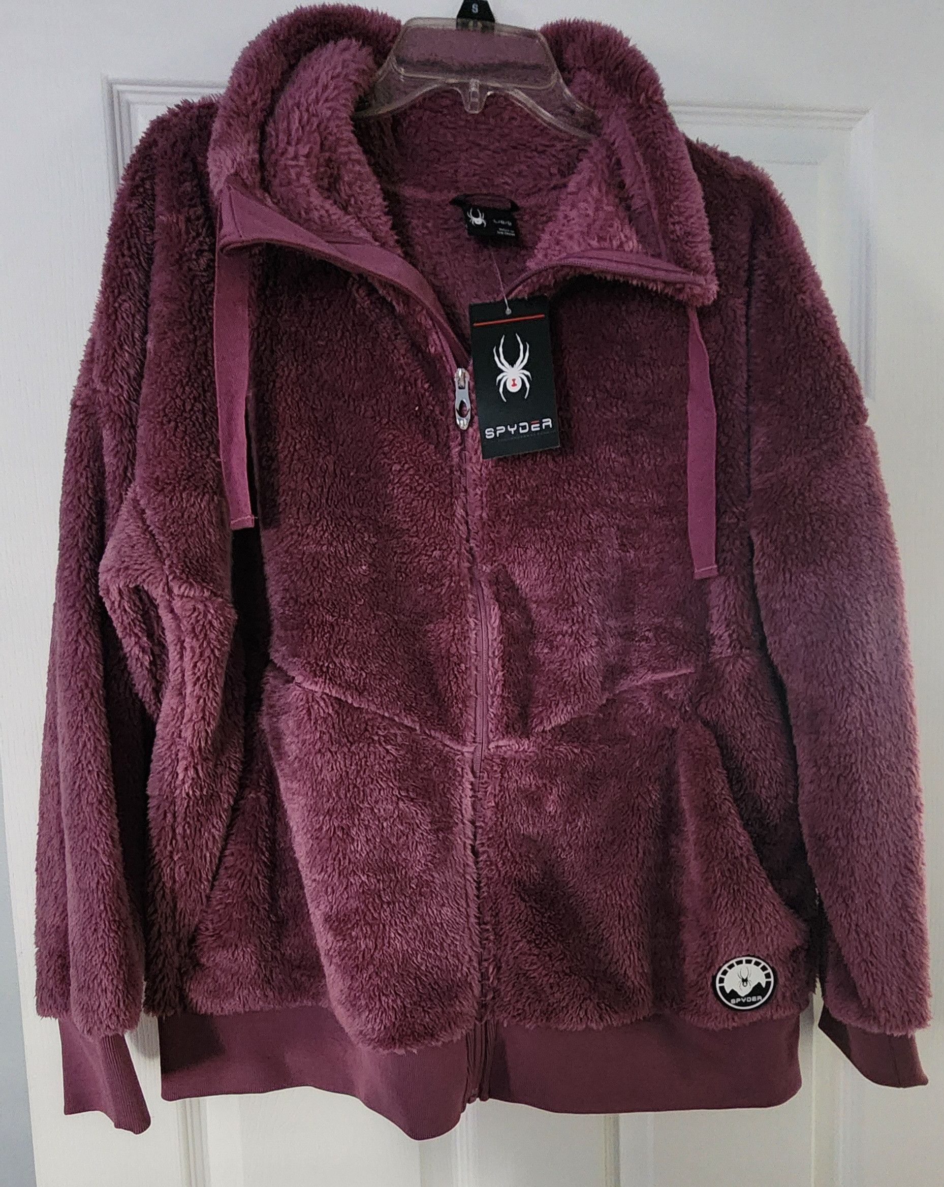 image of NWT Spyder Bailey Faux Fur Jacket Tulipwood Size Large, Women's
