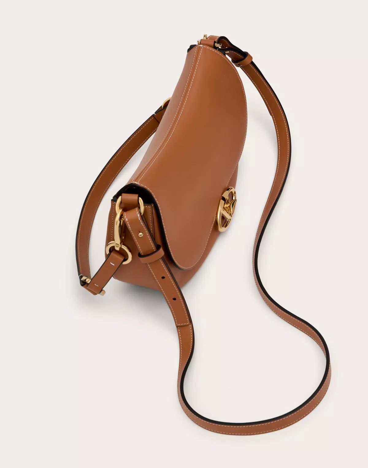 Valentino oc11z0725 Size:OS/Bag In Nappa Calfskin in Almond Beige Size ONE SIZE - 5 Thumbnail