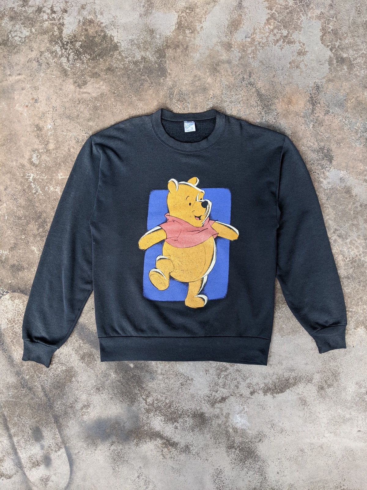 Disney × Velva Sheen × Vintage Vintage winnie the pooh sweatshirt crewneck velva sheen 90's Size US M / EU 48-50 / 2 - 1 Thumbnail