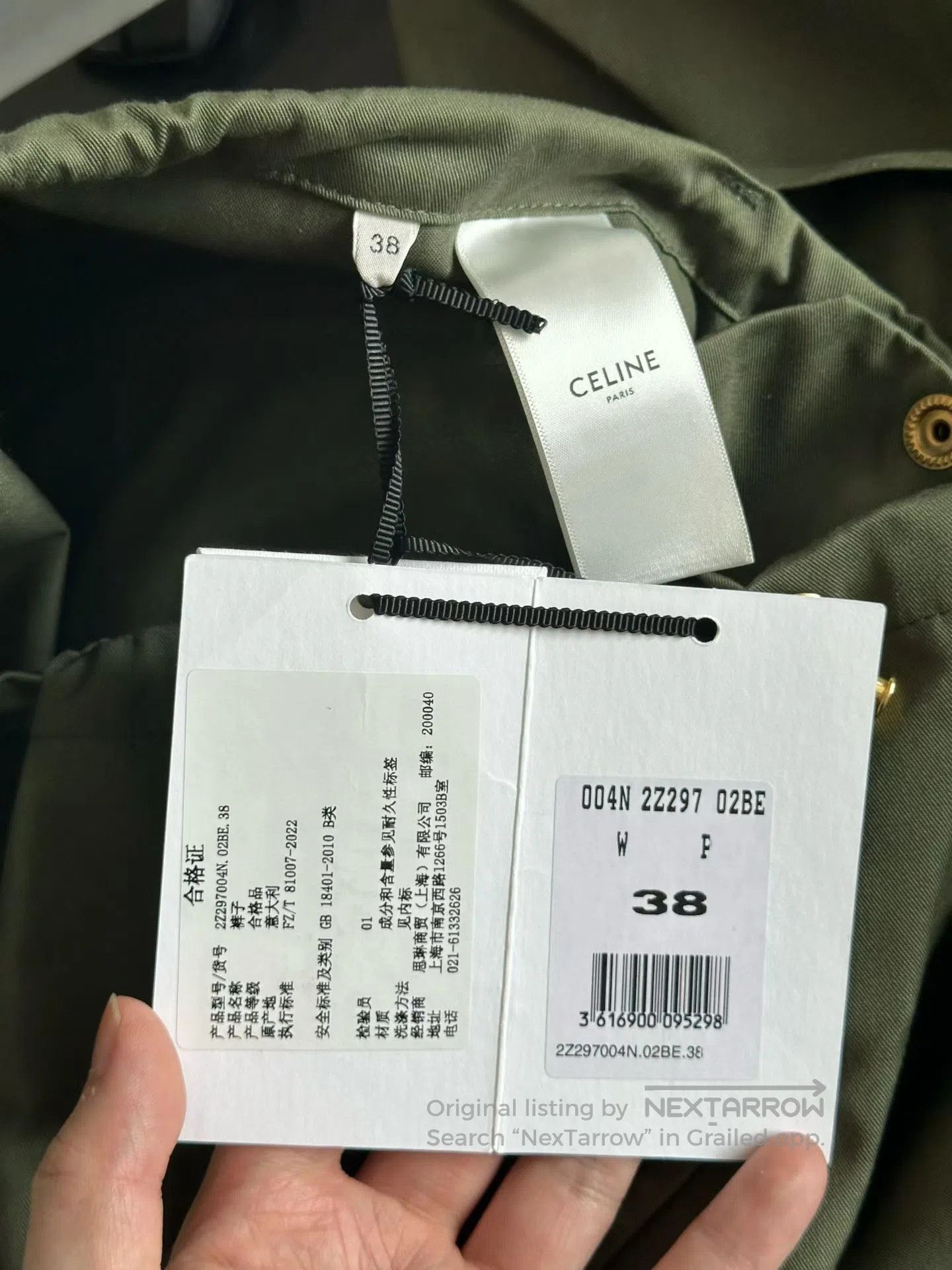 Celine CELINE Cargo Pants| Size US 38 / EU 54 - 4 Thumbnail
