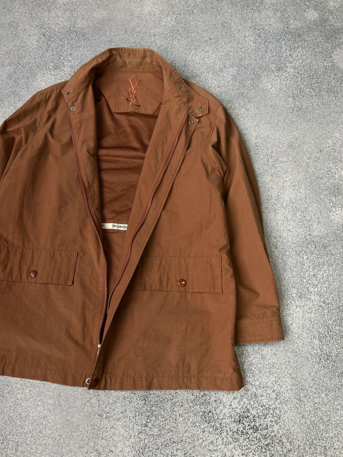 Vintage × Yves Saint Laurent Vintage YSL Yves Saint Laurent luxury Coat Size US L / EU 52-54 / 3 - 7 Thumbnail