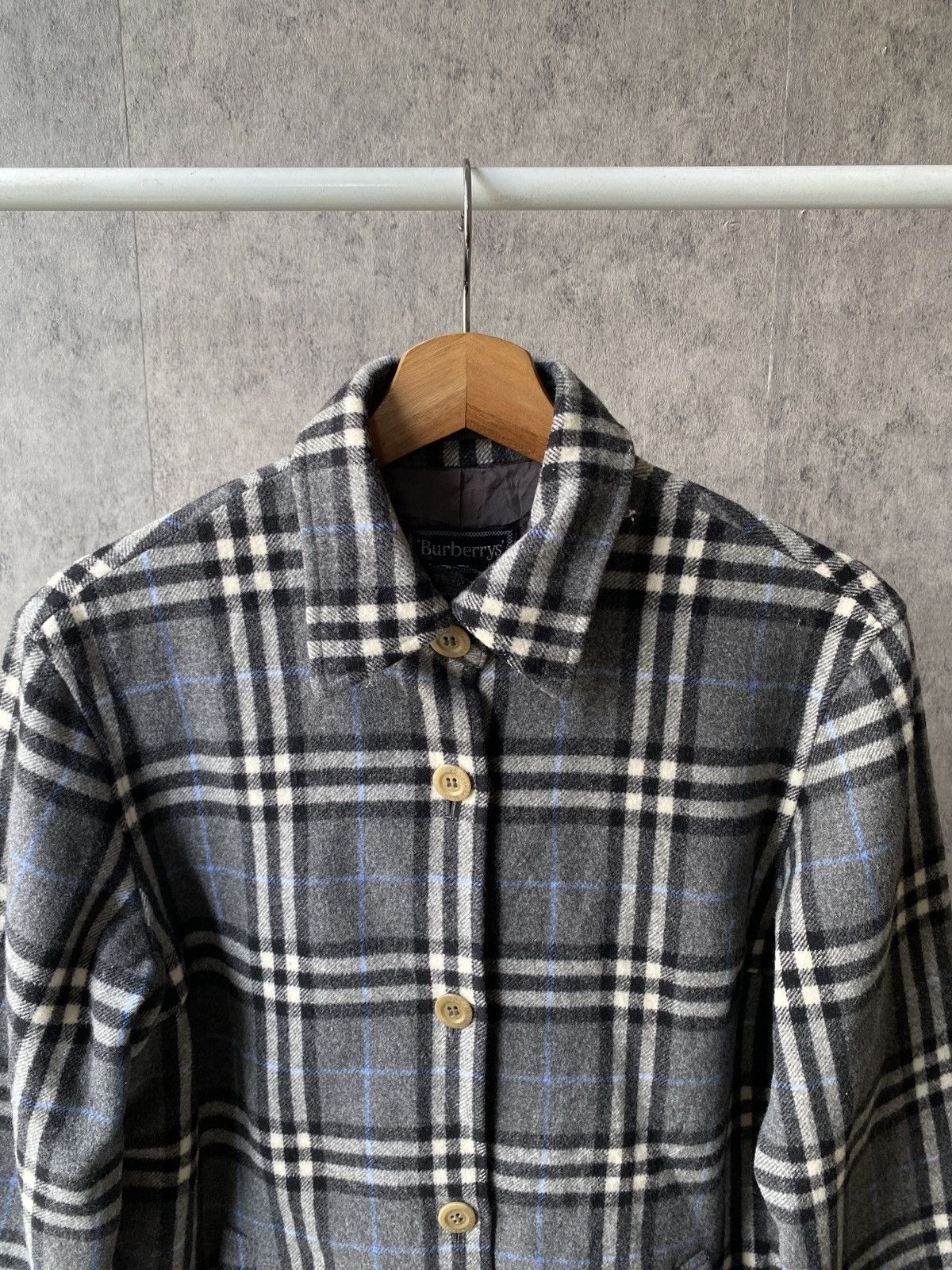 Burberry Vintage Burberry’s Nova Check Wool Jacket Size US M / EU 48-50 / 2 - 3 Thumbnail