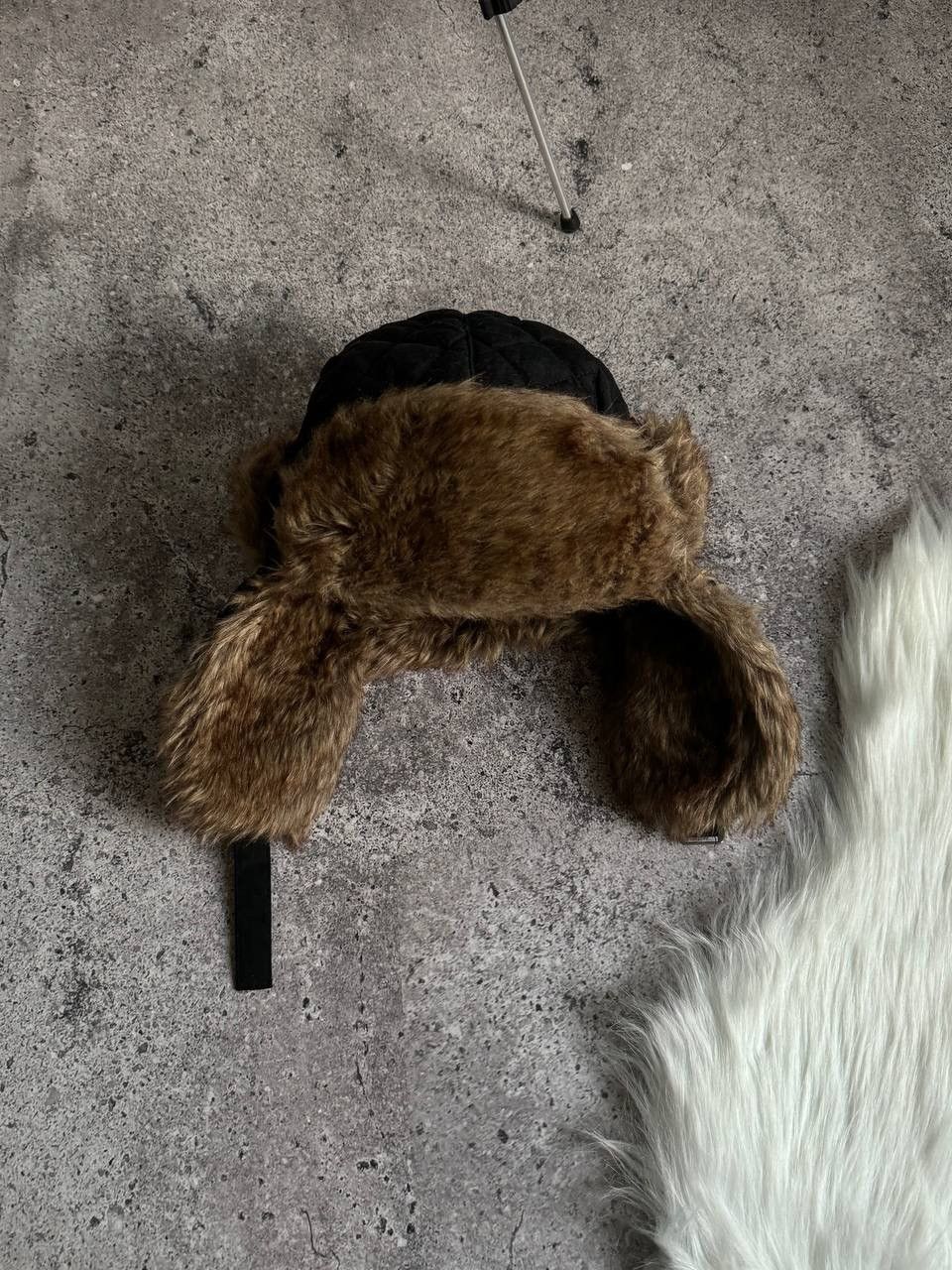 Vintage Vintage Y2K Trapper Fur Fluffy Hat Ushanka Faux USA Size ONE SIZE - 1 Thumbnail