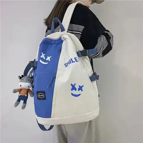 Japanese Brand Fashion cute teddy bear cartoon smile backpack y2k Size ONE SIZE - 1 Thumbnail