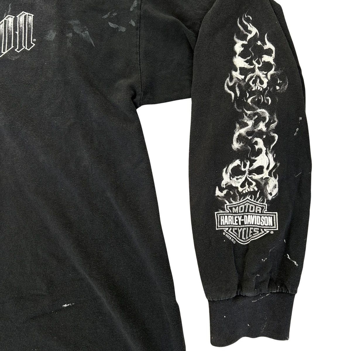 Harley Davidson Harley Davidson Skull Long Sleeve Shirt Size XXL Size US XXL / EU 58 / 5 - 4 Thumbnail