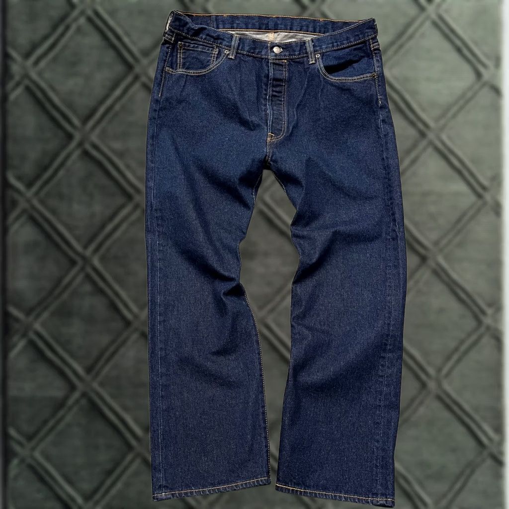 Levi's Levi's 569 Jeans Mens 38x32 Dark Wash Blue Relaxed Fit