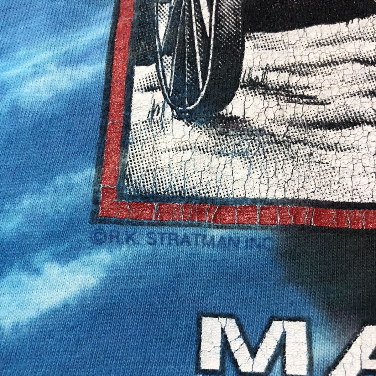 Harley Davidson Vintage 1993 Harley Davidson Rk Stratman Tie Dye Tshirts Size US XL / EU 56 / 4 - 4 Thumbnail