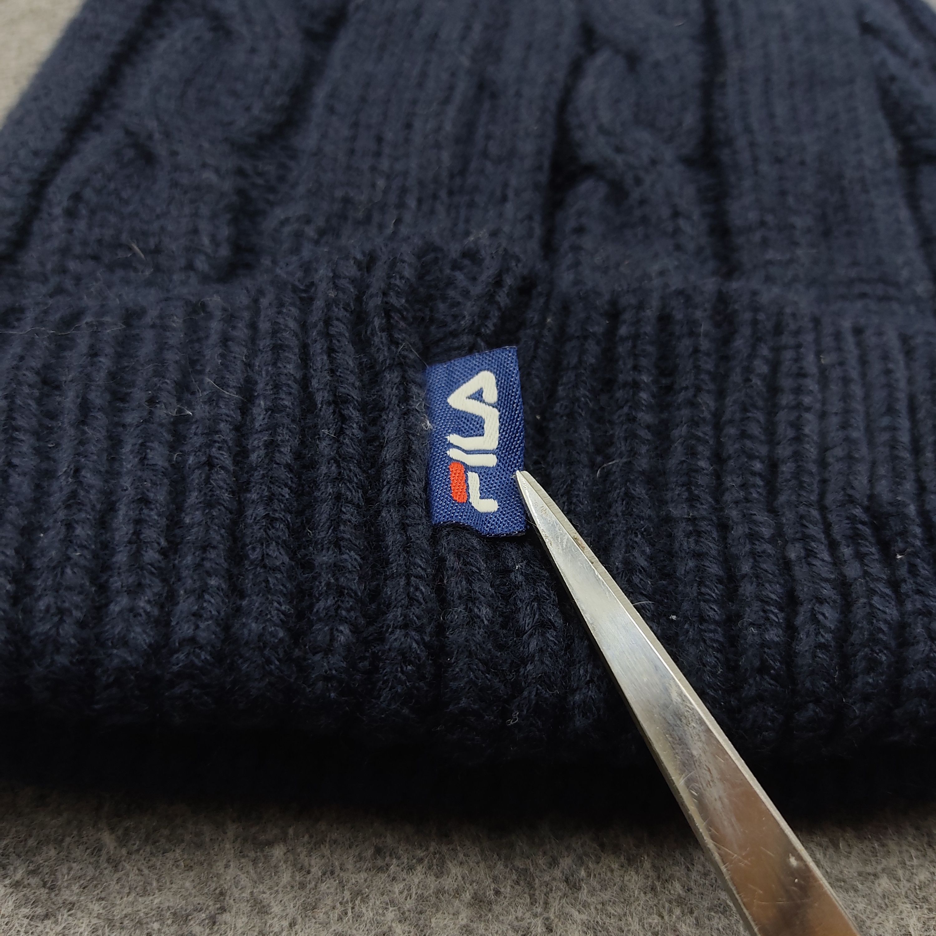 Fila × Vintage Vintage Fila Golf Knit Beanie / Snow Hat / Snow Cap Size ONE SIZE - 4 Thumbnail