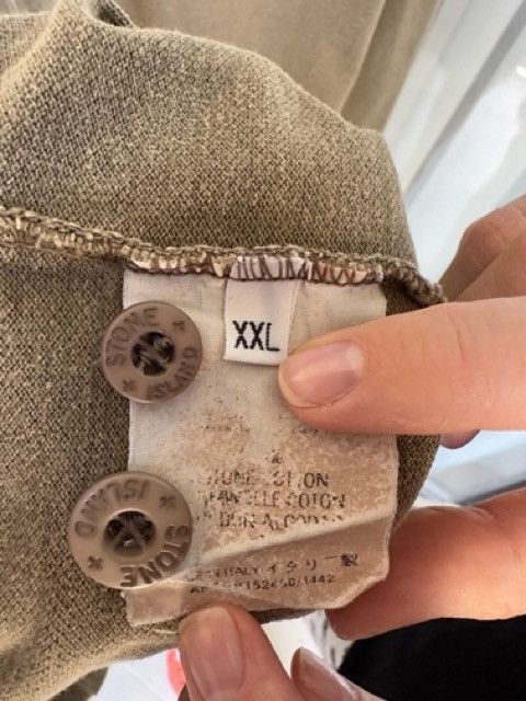 Vintage Stone Island Polo T shirt Size US XXL / EU 58 / 5 - 8 Thumbnail