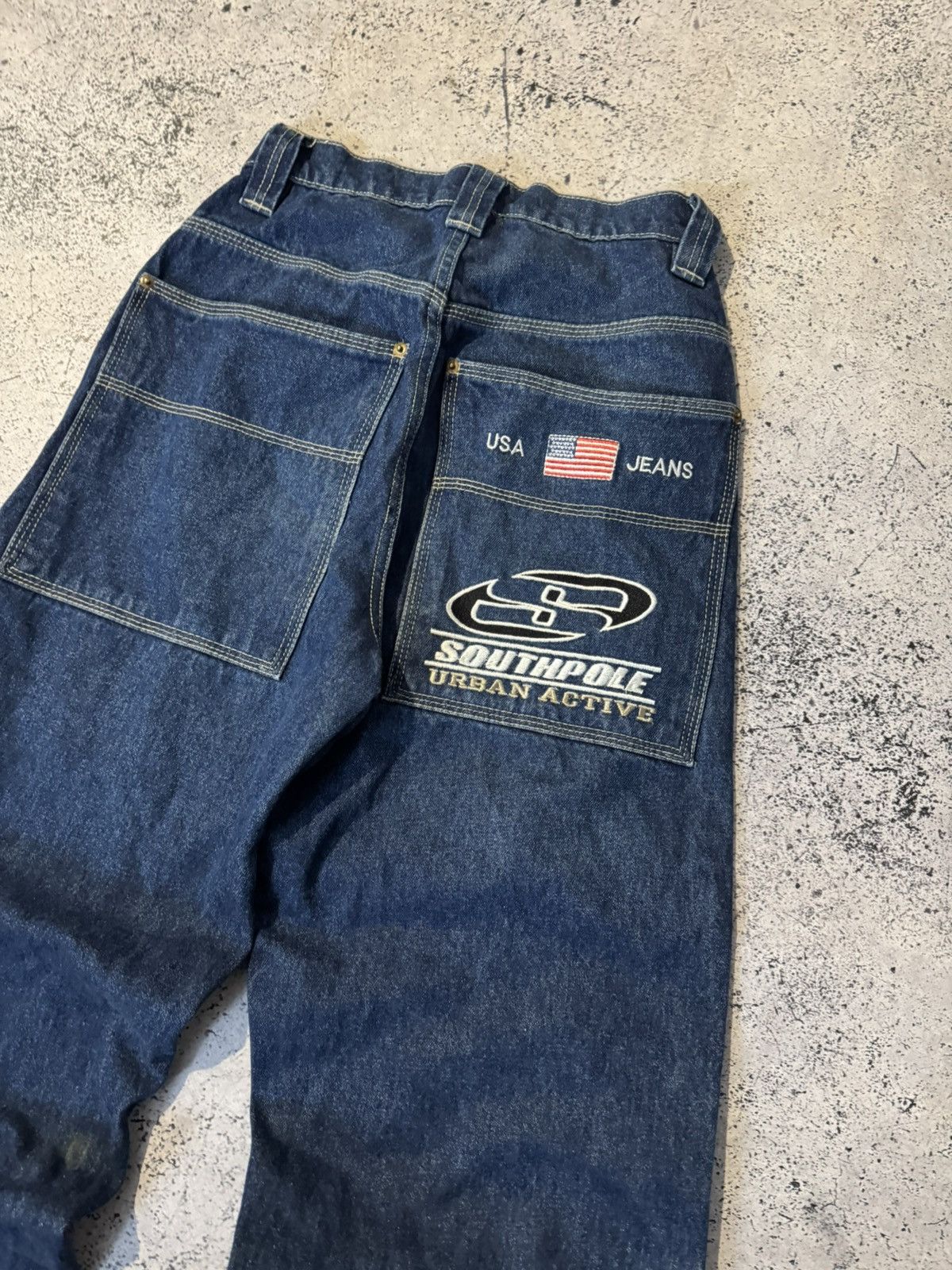 Southpole Wide vintage beggy jeans southpole rep Size US 28 / EU 44 - 2 Thumbnail