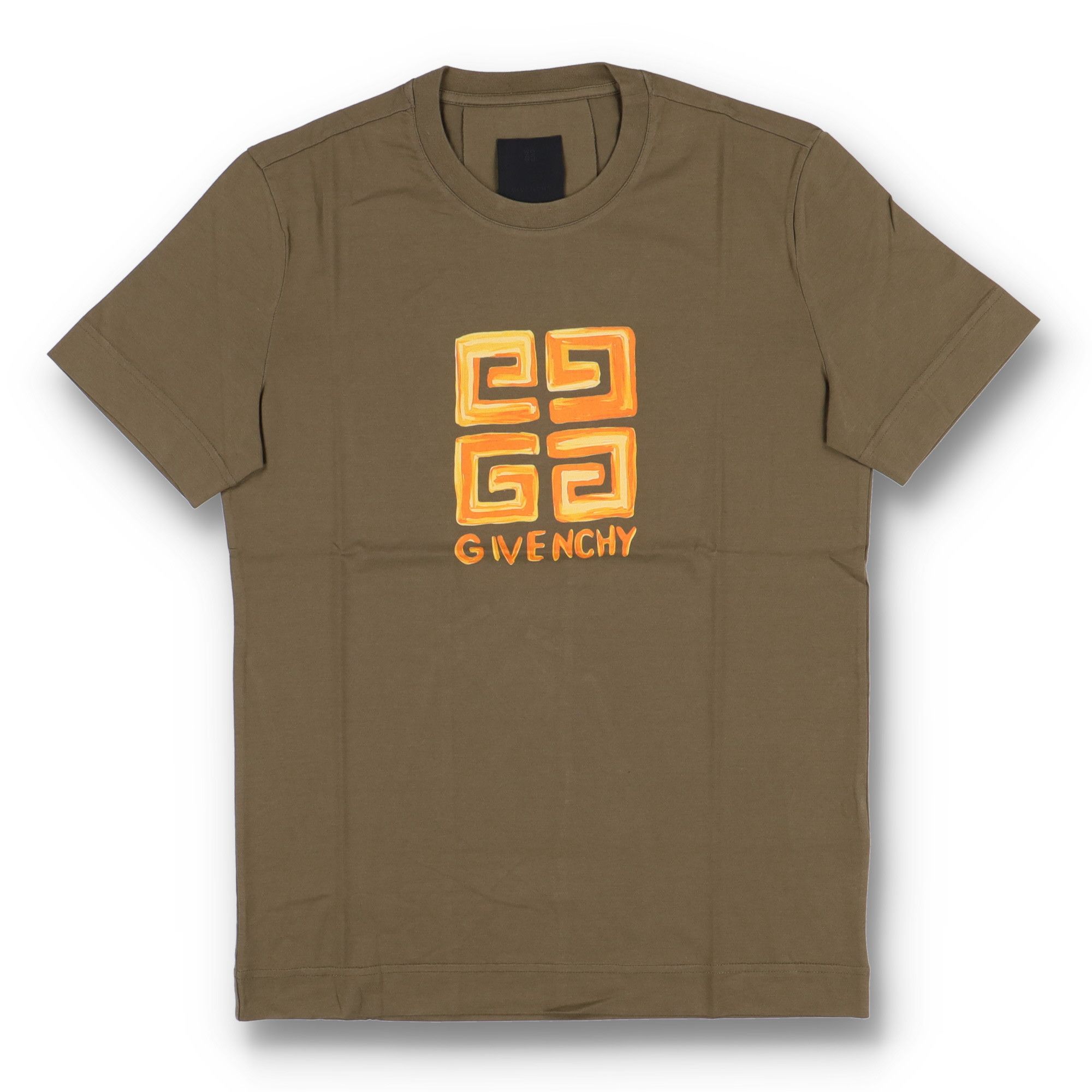 Khaki 4G Sketch Logo T-Shirt