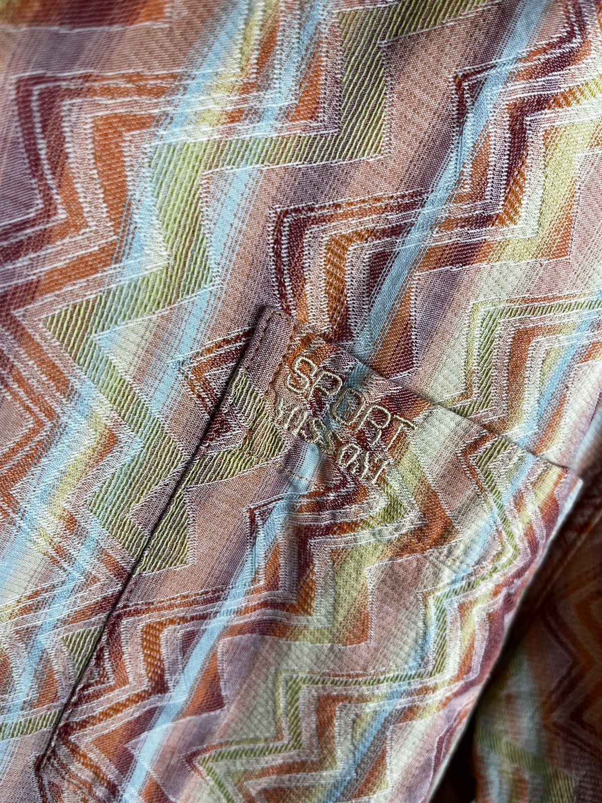 Missoni × Vintage Vintage Button Ups Shirt Missoni Sport Size US M / EU 48-50 / 2 - 4 Thumbnail