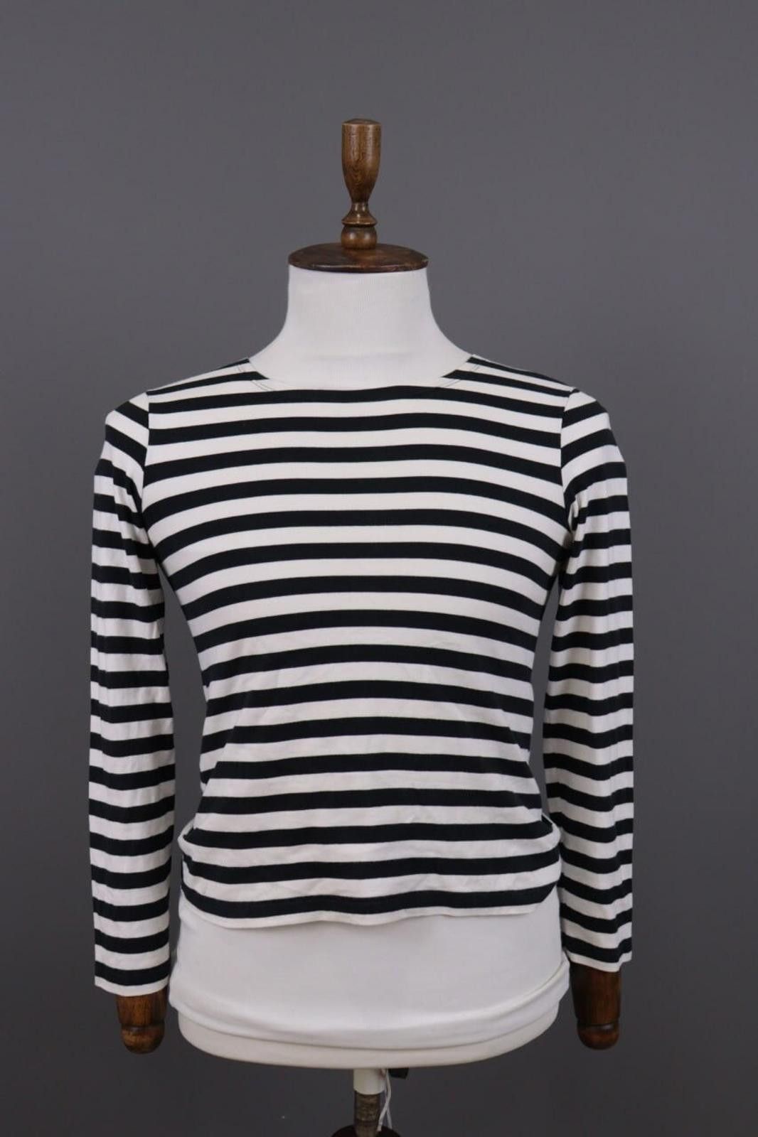 Marimekko Marimekko Mika Piirainen Black/White Striped Shirt Size S Size S / US 4 / IT 40 - 1 Preview