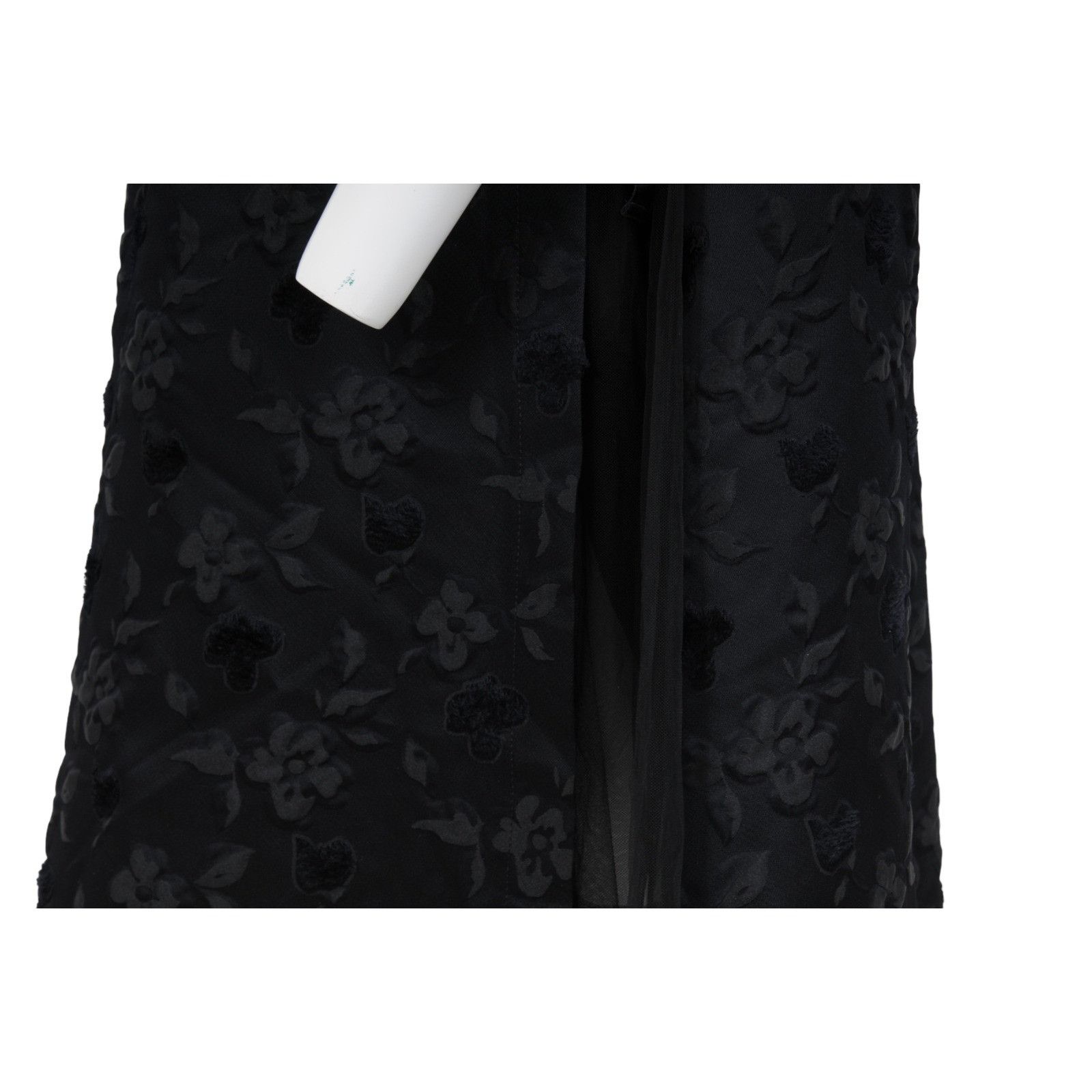 Noir Kei Ninomiya Noir Kei Ninomiya Comme De Garcons Midi Dress Black Size S / US 4 / IT 40 - 9 Thumbnail