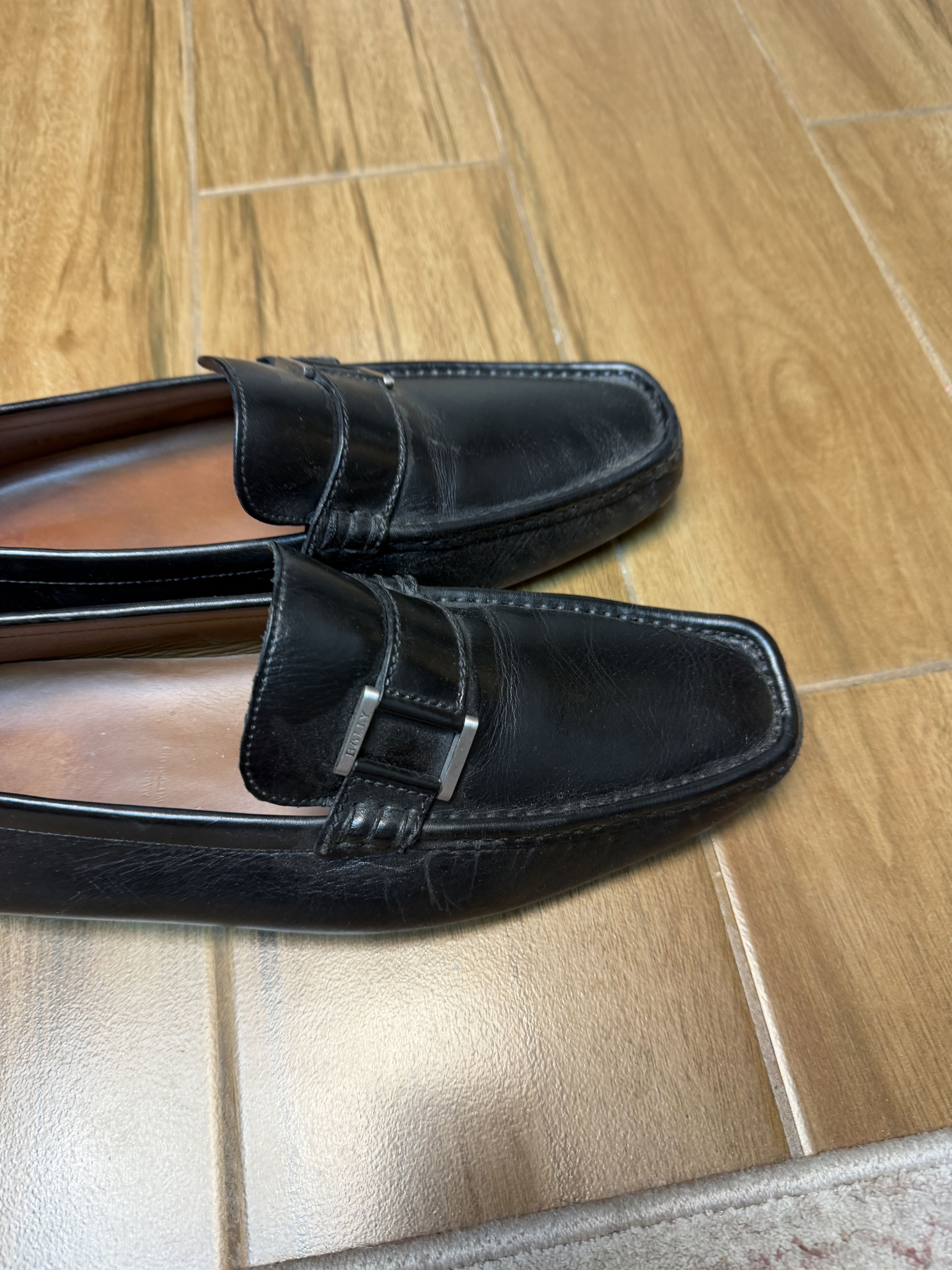 Bally Bally Men's Black Loafer Size 9 In Good Shape! Size US 9 / EU 42 - 5 Thumbnail