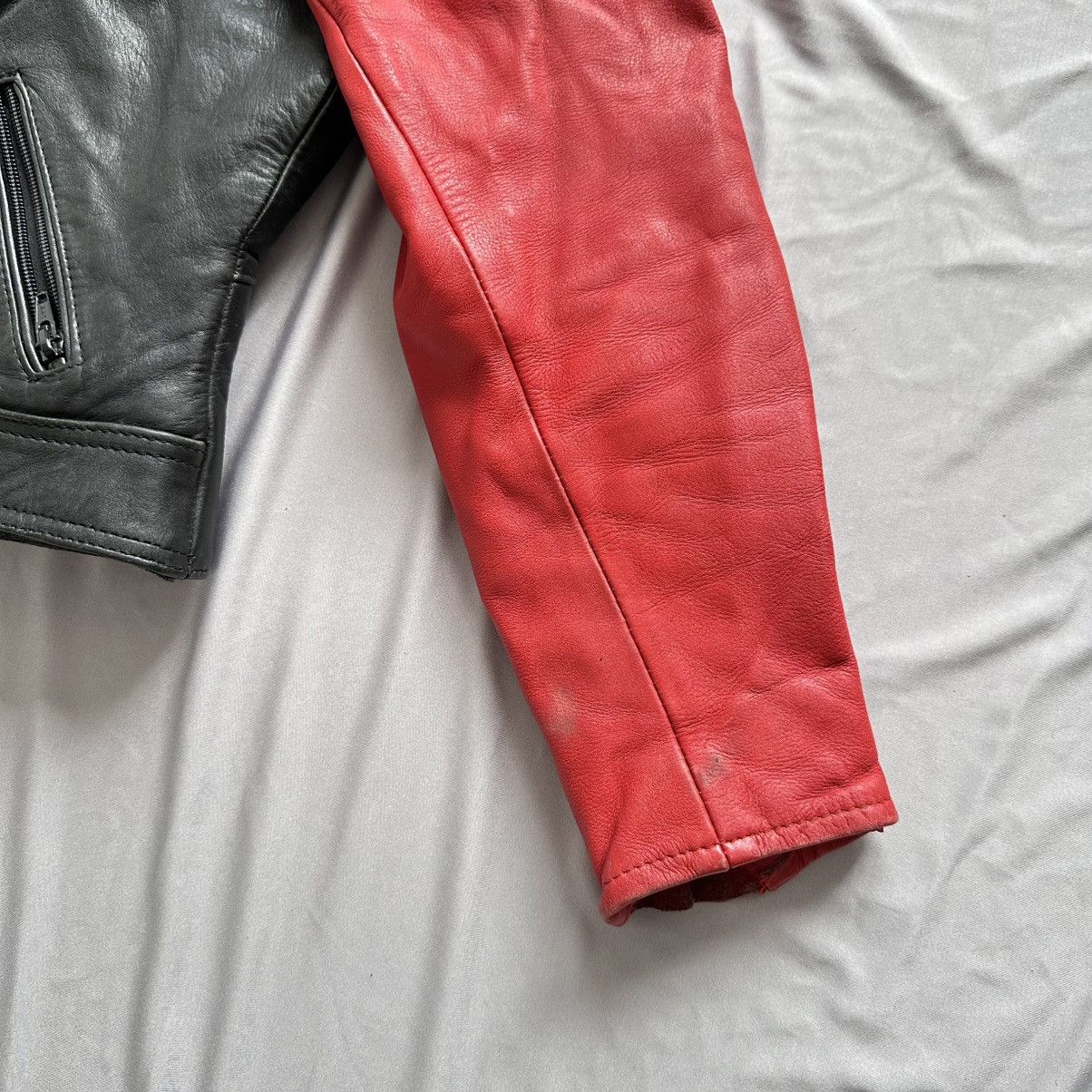 Vintage Vintage IXS Leather Motorcycle Jacket - Rare Model Size M / US 6-8 / IT 42-44 - 2 Thumbnail