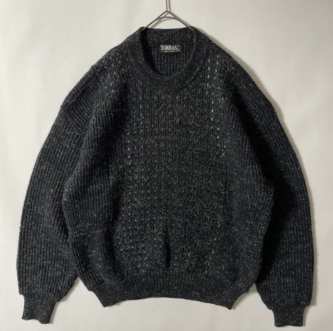 image of Avant Garde x Torras Vintage Torras Alpaca Wool Sweater in Black, Men's (Size Medium)