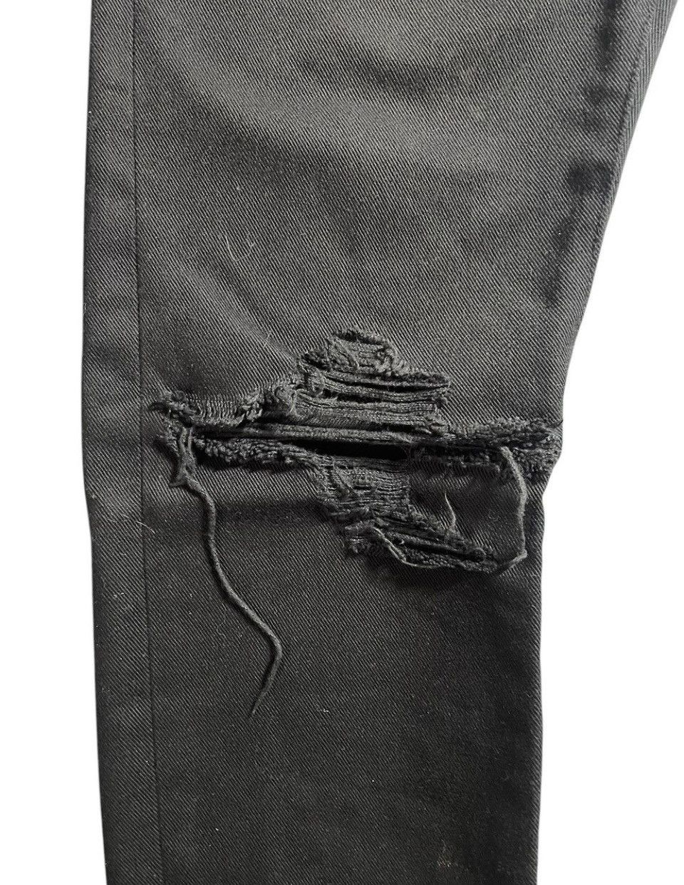 Jun Takahashi × Undercover undercover aw07 bolt jeans with lambskin leather details Size US 32 / EU 48 - 4 Thumbnail