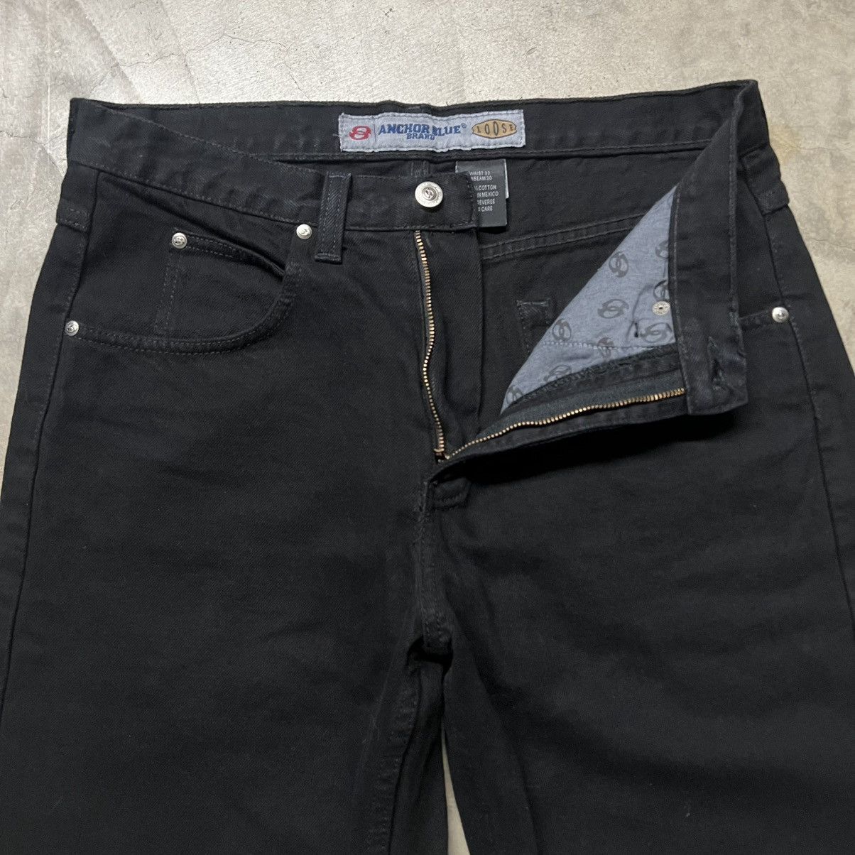 Anchor Blue × Southpole × Vintage Vintage Y2K Anchor Blue BAGGY Denim Jeans Size US 32 / EU 48 - 5 Thumbnail