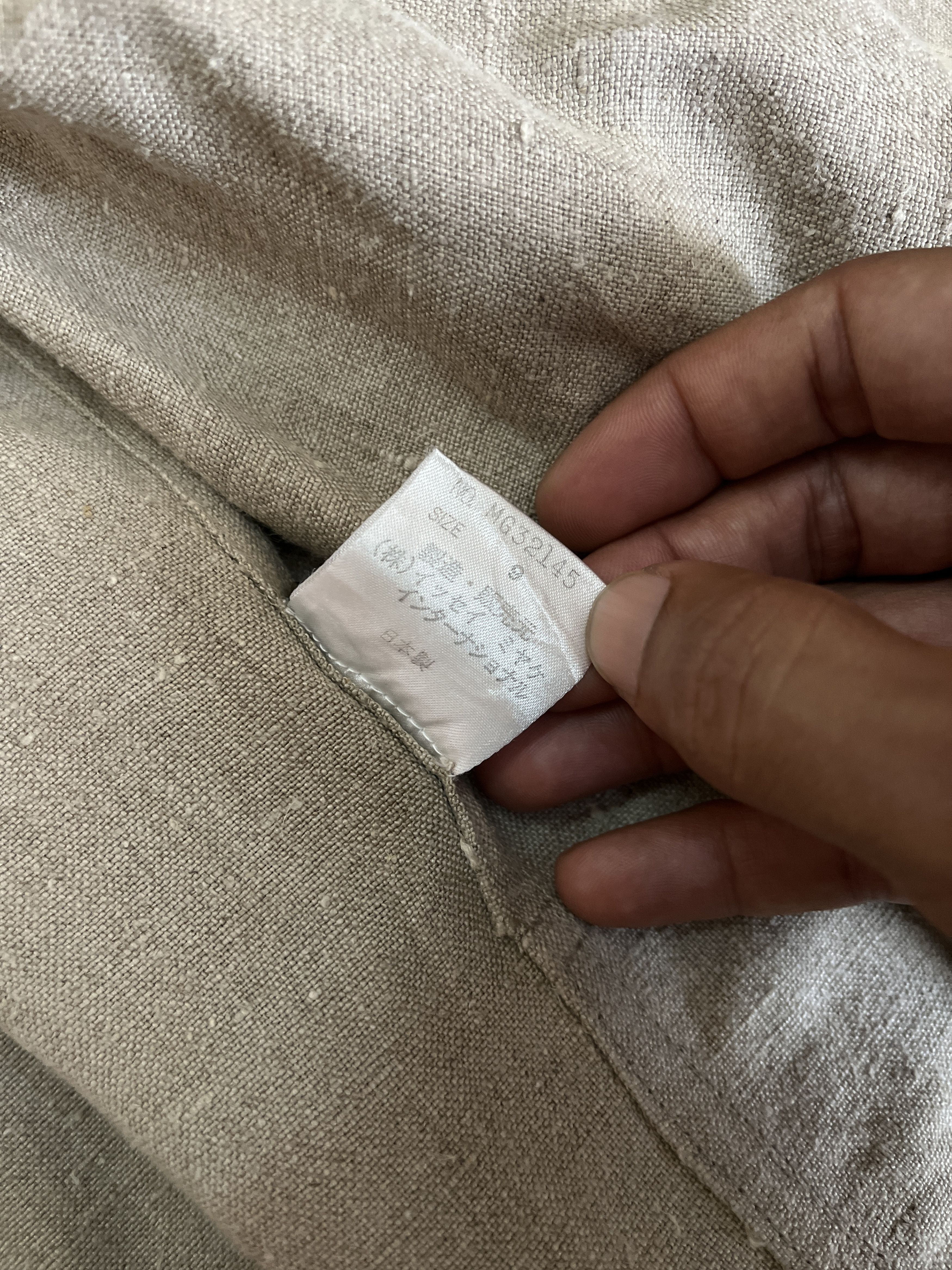 Issey Miyake Vintage 80s Issey Miyake Brush Label Canvas Jacket Size US M / EU 48-50 / 2 - 13 Thumbnail