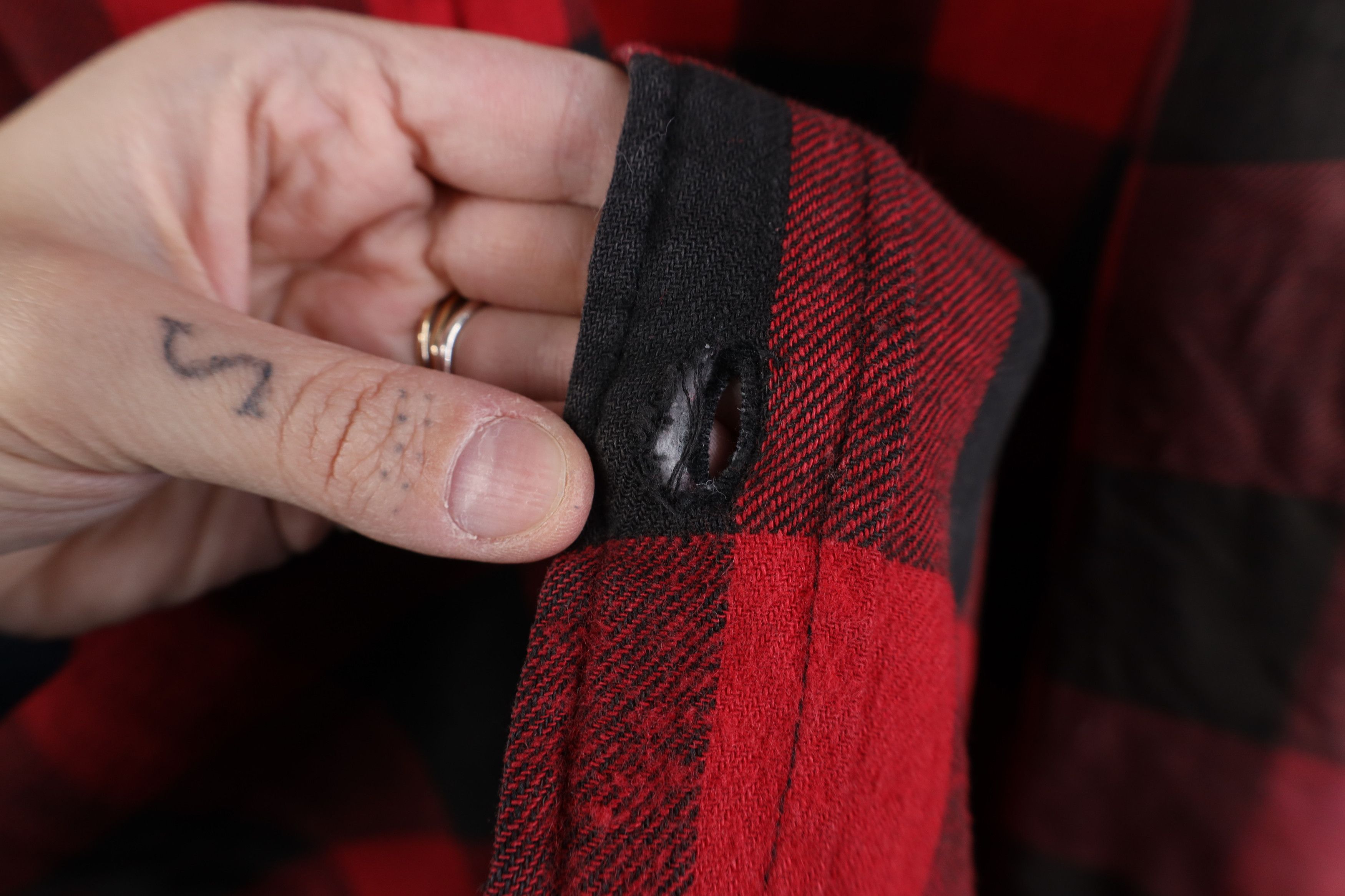 Vintage Vintage 90s Streetwear Quilted Flannel Shirt Jacket Plaid Size US XXL / EU 58 / 5 - 11 Thumbnail