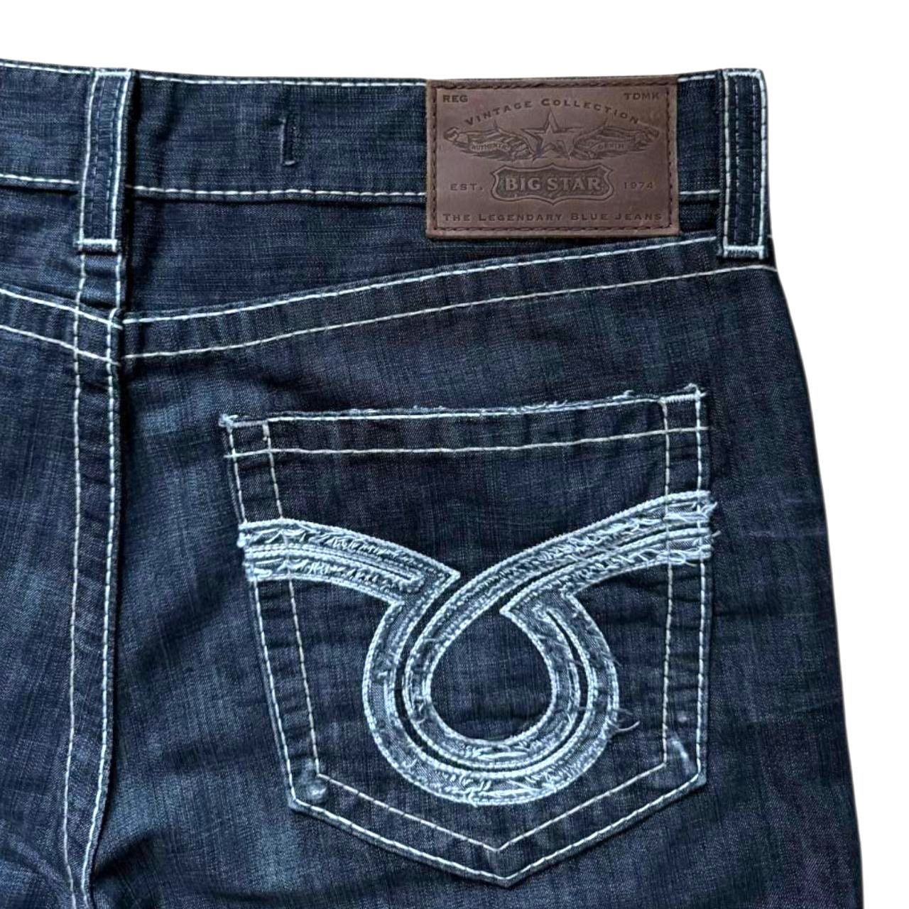 Big Star Big Star Navy Jeans | Size 38L Size US 38 / EU 54 - 3 Thumbnail