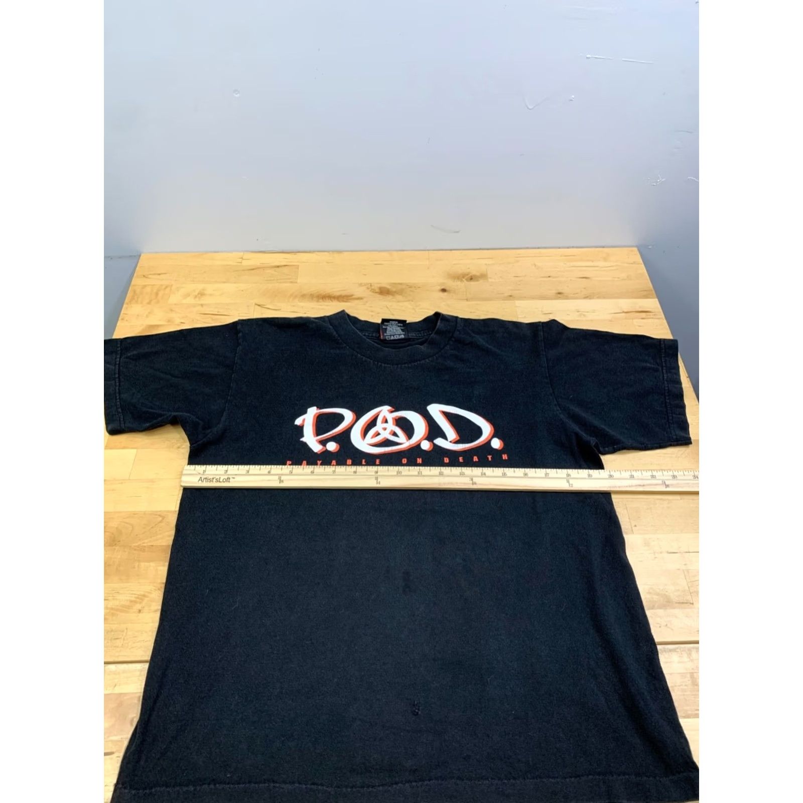Vintage VINTAGE P.O.D. Payable On Death Shirt Men M Black Rock Punk Y2K 13093 Size US M / EU 48-50 / 2 - 5 Thumbnail