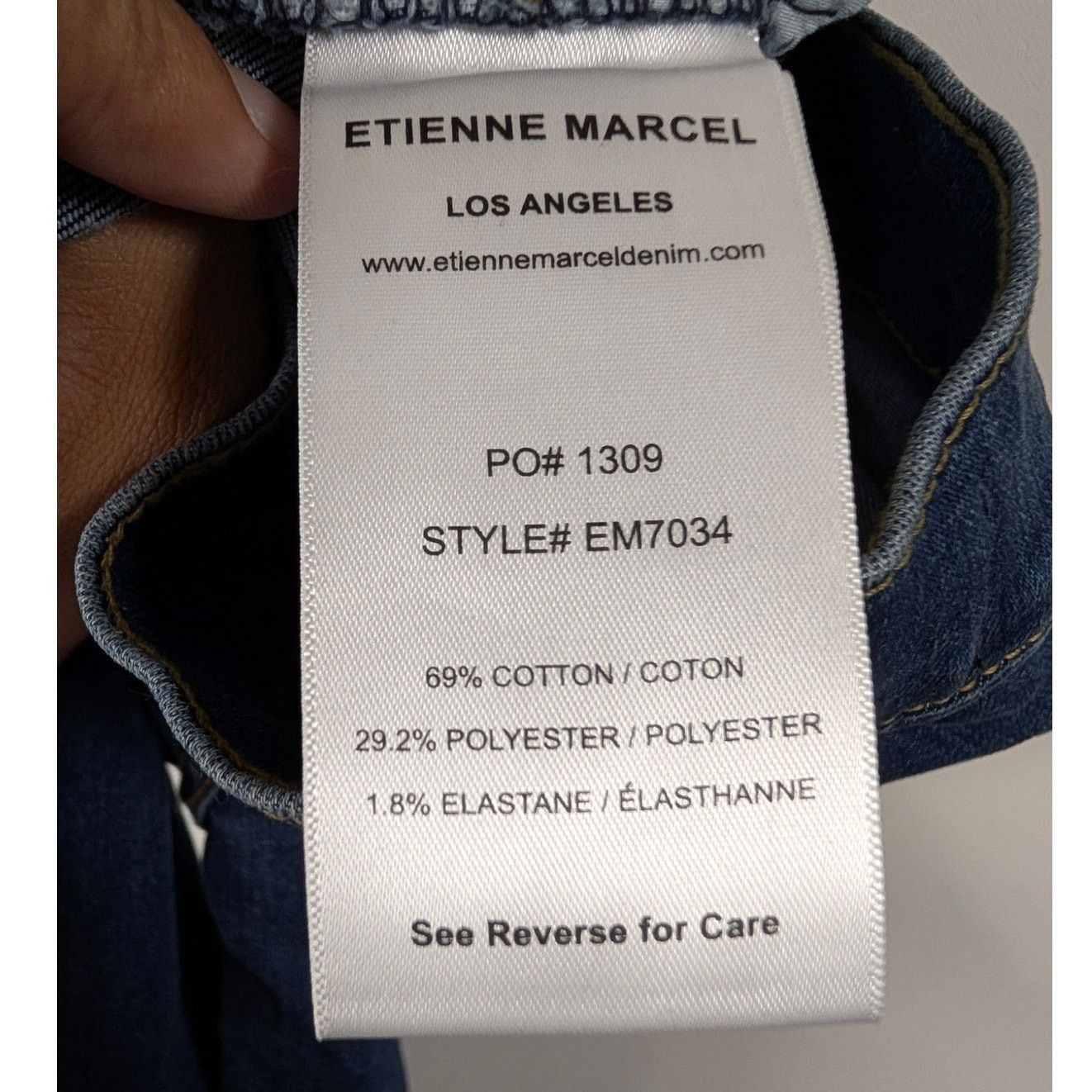 Unknown London Etienne Marcel Classic Skinny Jeans Blue Women’s Size 25 NWT Size 25" / US 0 / IT 36 - 6 Thumbnail