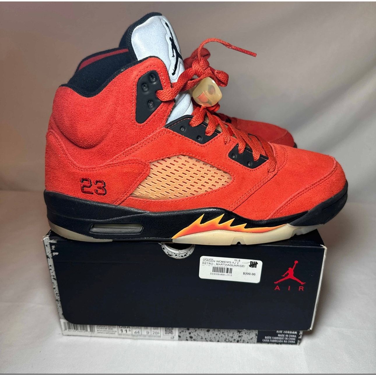 Jordan Brand × Nike Size 11.5 Wmns Air Jordan 5 Retro Dunk on Mars Women's Shoes Size US 11.5 / IT 41.5 - 1 Thumbnail