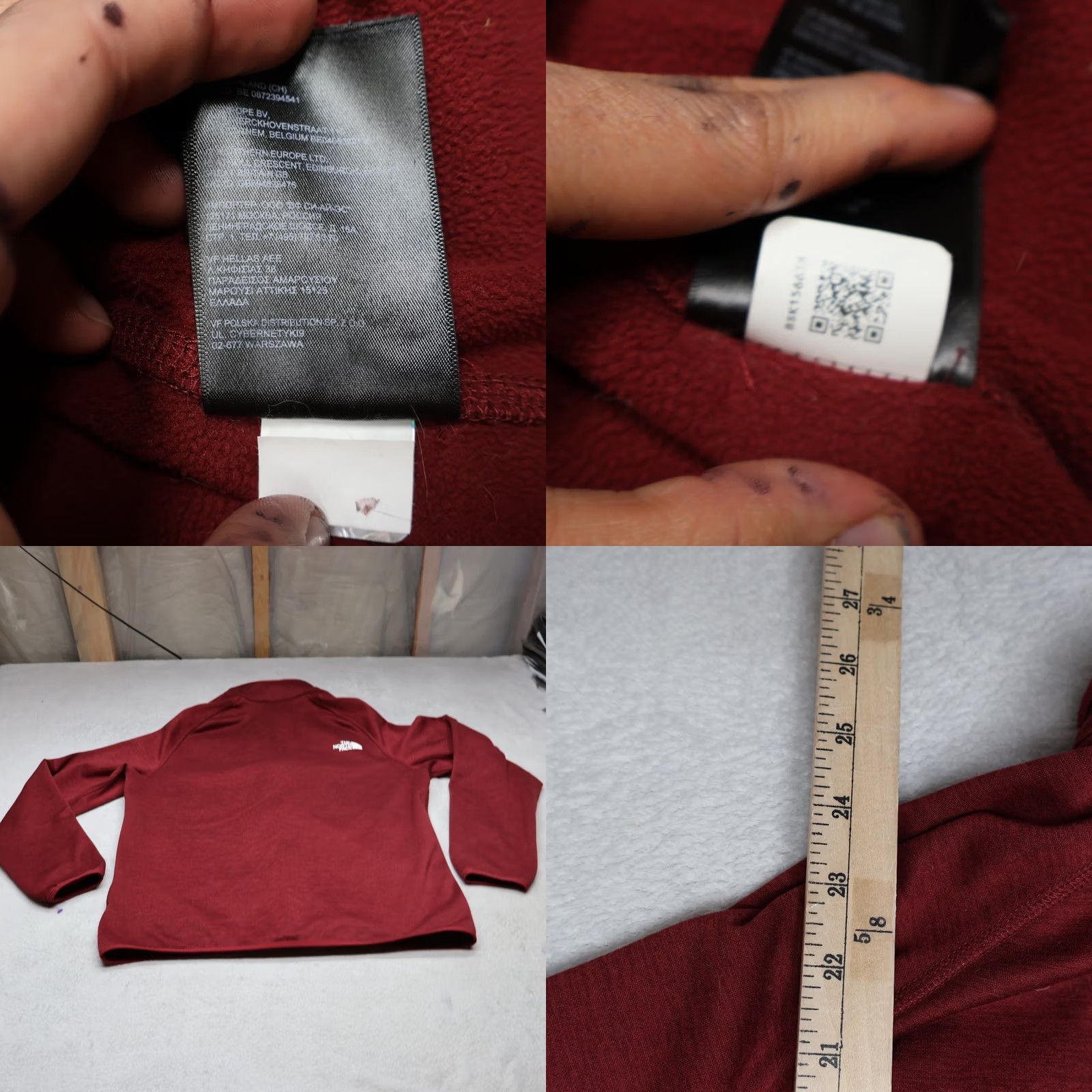 The North Face The North Face Canyonlands Fleece Jacket Mens Large Red Soft Full Zip Hiking Outdoor Size US L / EU 52-54 / 3 - 8 Thumbnail