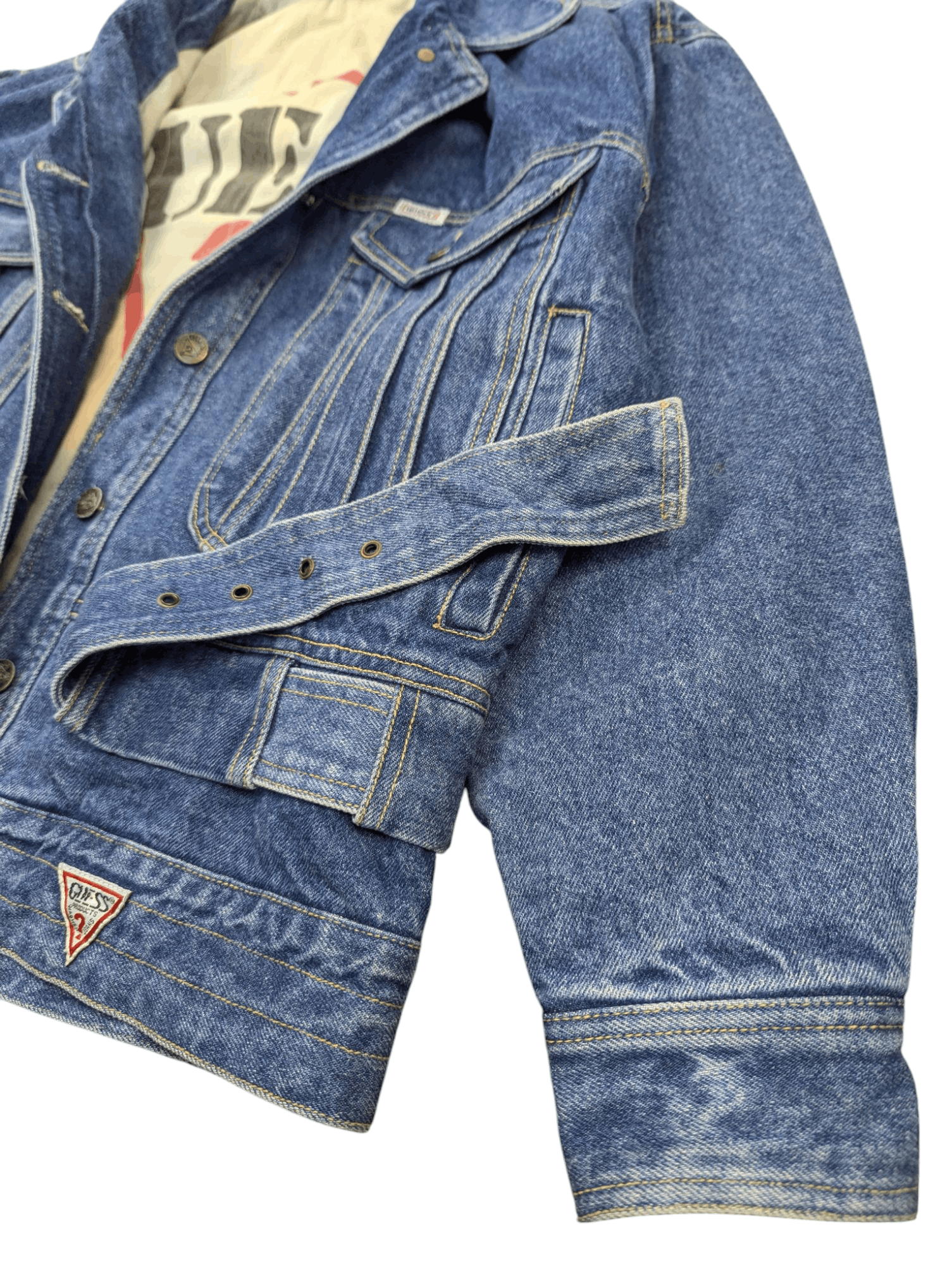 Georges Marciano Vintage 90s Georges Marciano By Guess Denim Jacket Size US M / EU 48-50 / 2 - 3 Thumbnail