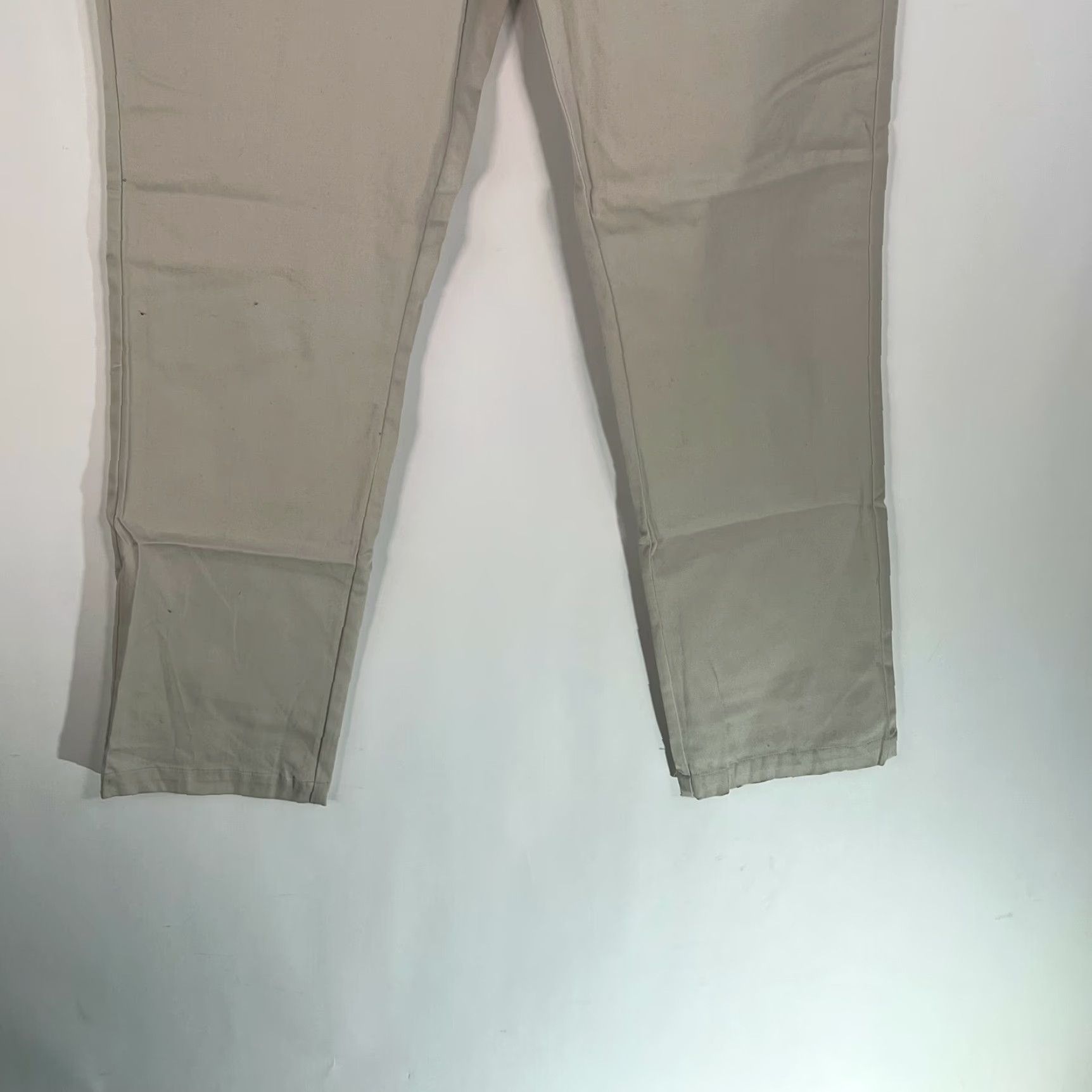 Vintage Structure Collection Mens Mid Rise Slim Fit Classic Beige Dress Pants 34X32 Size US 34 / EU 50 - 6 Thumbnail