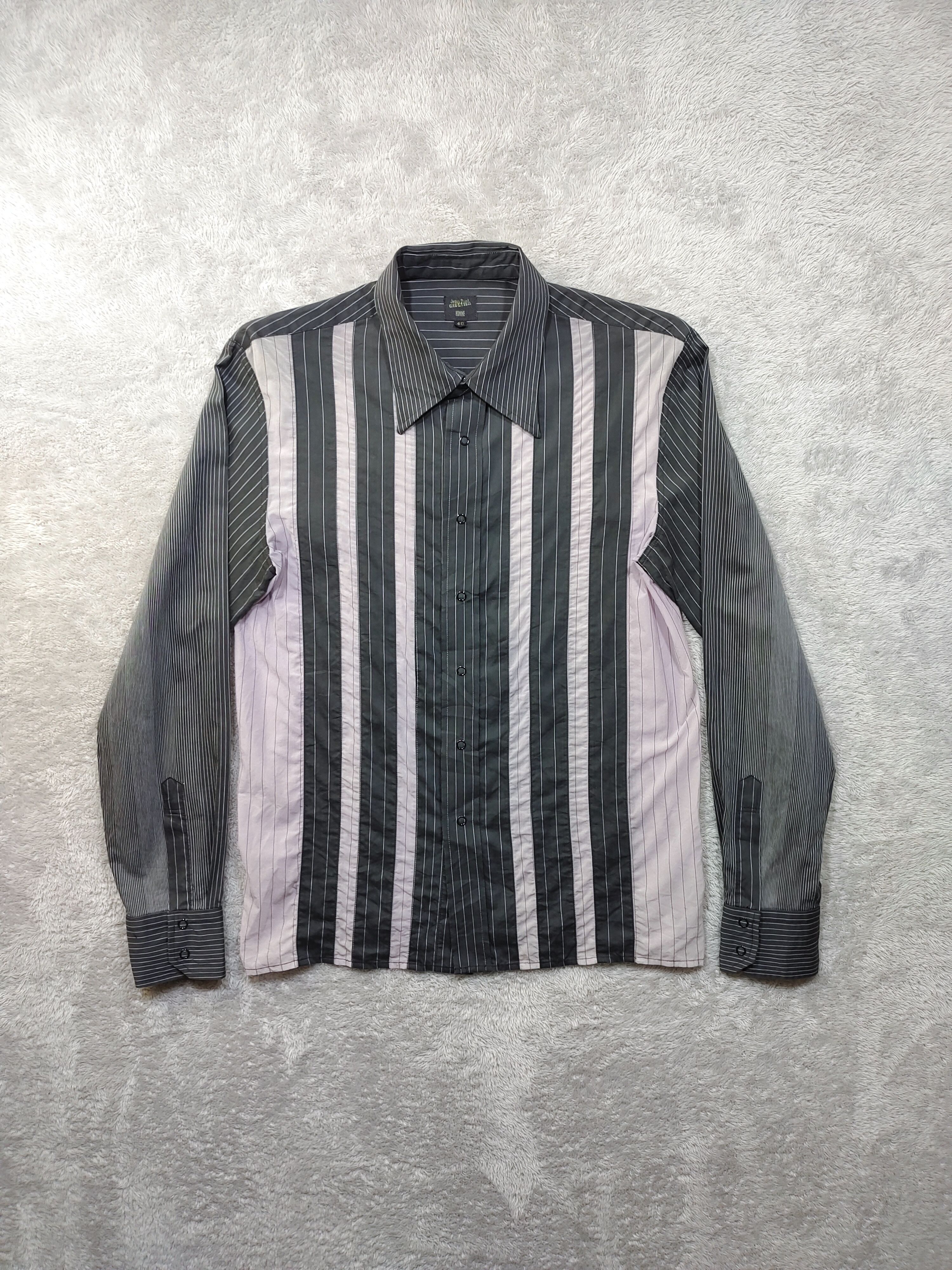 Jean Paul Gaultier Jean Paul Gaultier JPG Homme stripe shirt