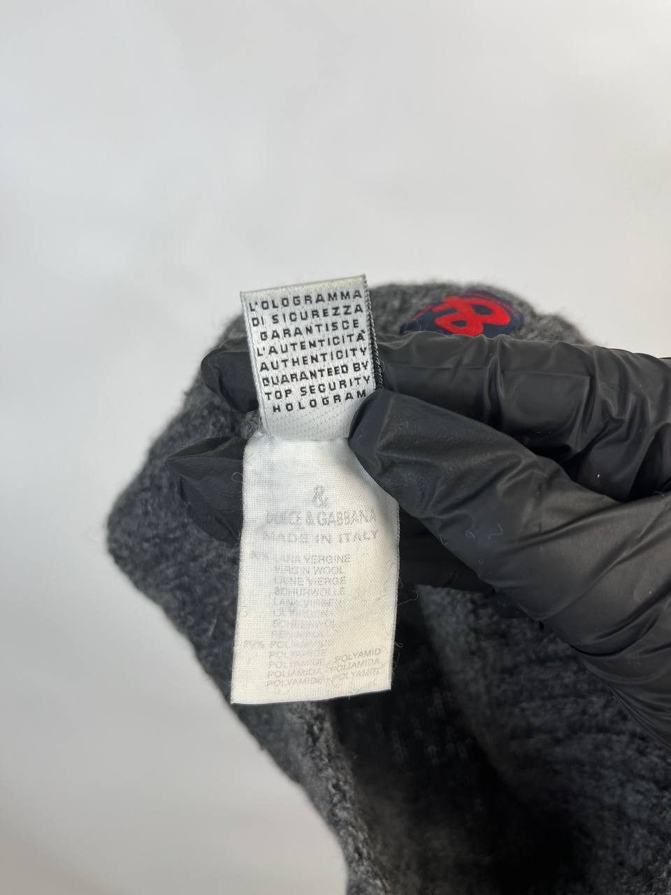 Dolce & Gabbana Dolce & Gabbana Wool Hat Gray Logo ONE SIZE Size ONE SIZE - 4 Thumbnail