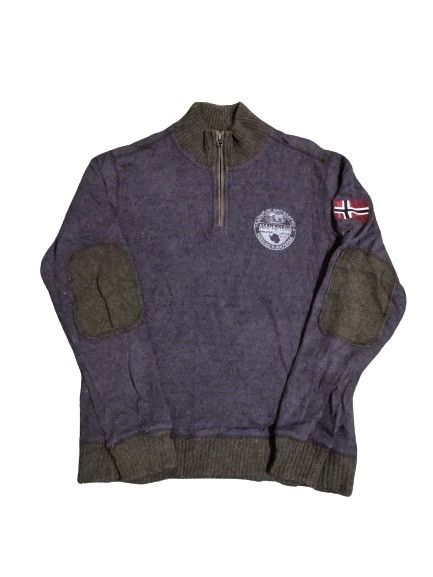 Napapijri Napapijri Half Zipper Jacket Size US L / EU 52-54 / 3 - 1 Thumbnail
