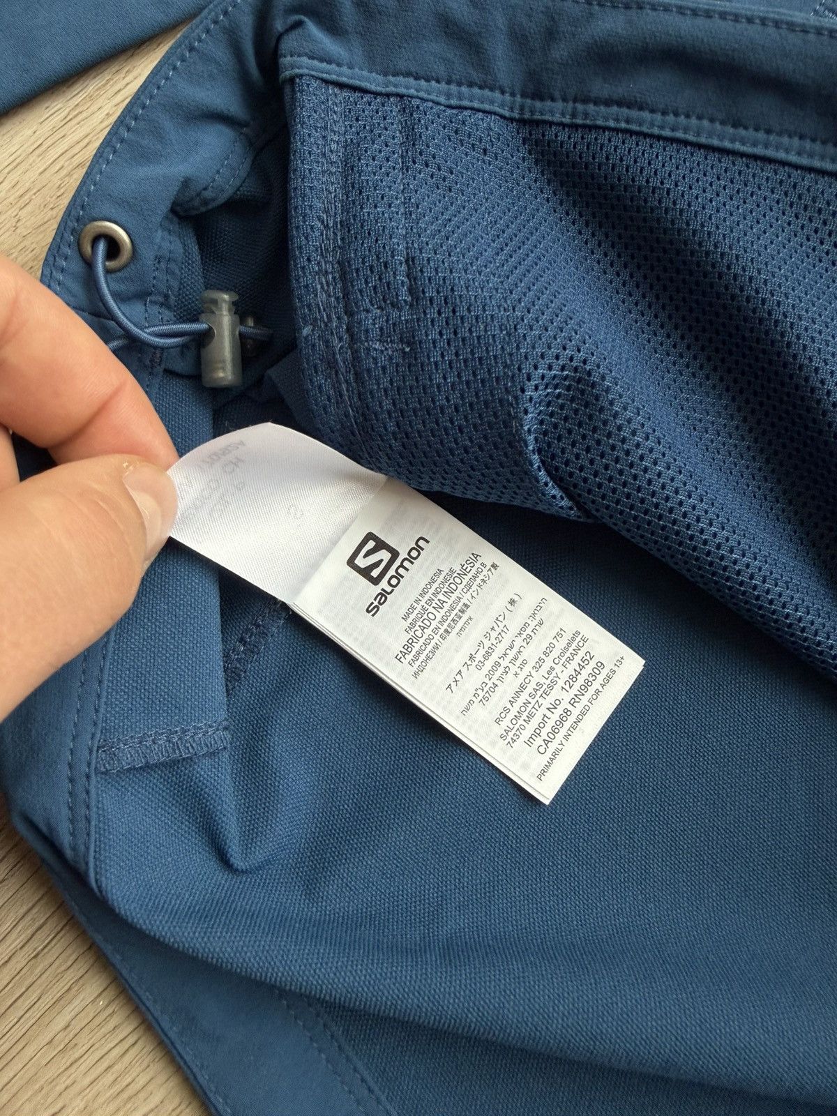 Salomon Salomon Advanced Skin Shield Blue Jacket Size US S / EU 44-46 / 1 - 6 Thumbnail