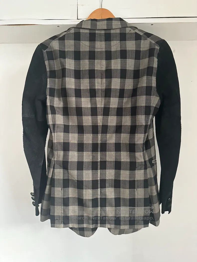 Takahiromiyashita The Soloist. Takahiromiyashita The Soloist. Early plaid/sheepskin sleev Size 46R - 4 Thumbnail