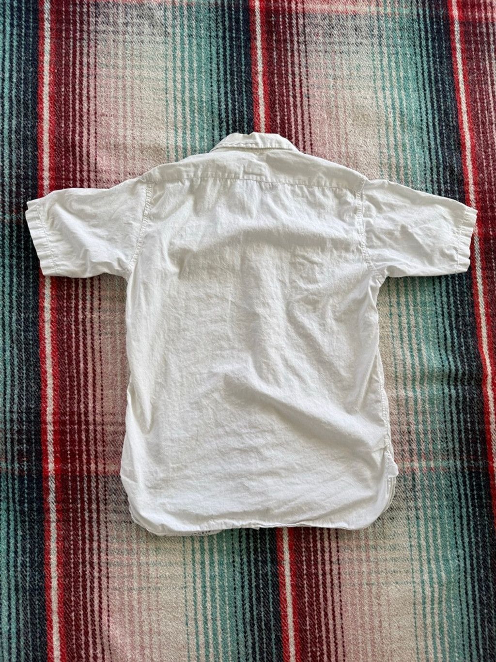 Baldwin Vintage Baldwin White Casual Button Down Officer Shirt with Size US M / EU 48-50 / 2 - 4 Thumbnail