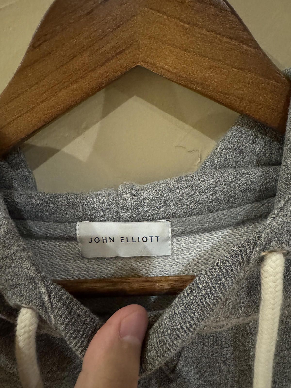 John Elliott John Elliott Gray Hoodie Size US L / EU 52-54 / 3 - 3 Thumbnail