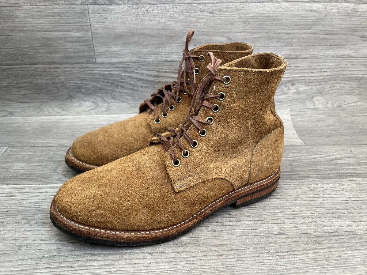 Oak Street Bootmakers Oak street boot maker rough out tan service boots Size US 8 / EU 41 - 5 Thumbnail