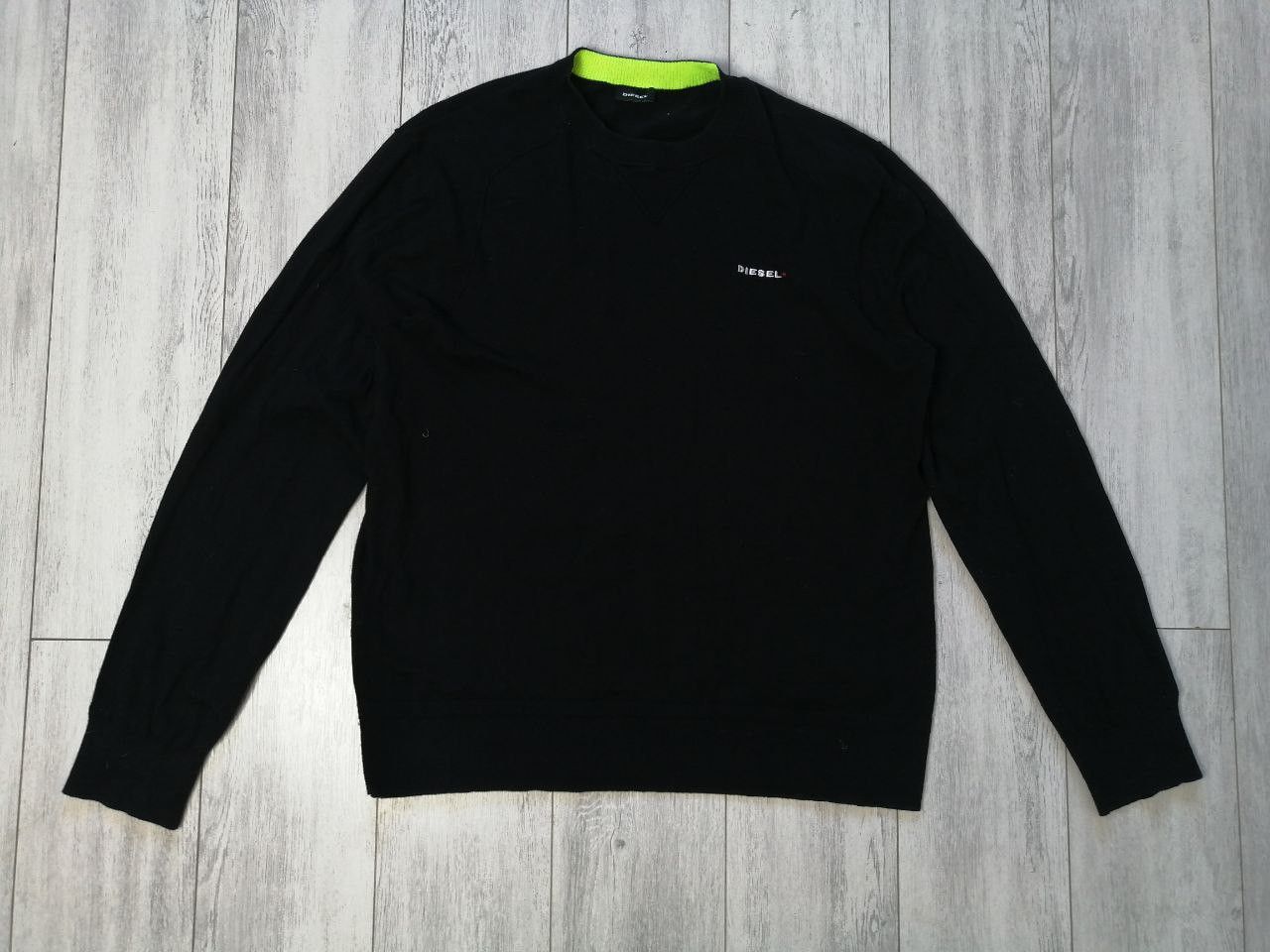 Diesel Diesel Sweater Pullover Crewneck Black size XL Size US XL / EU 56 / 4 - 1 Thumbnail