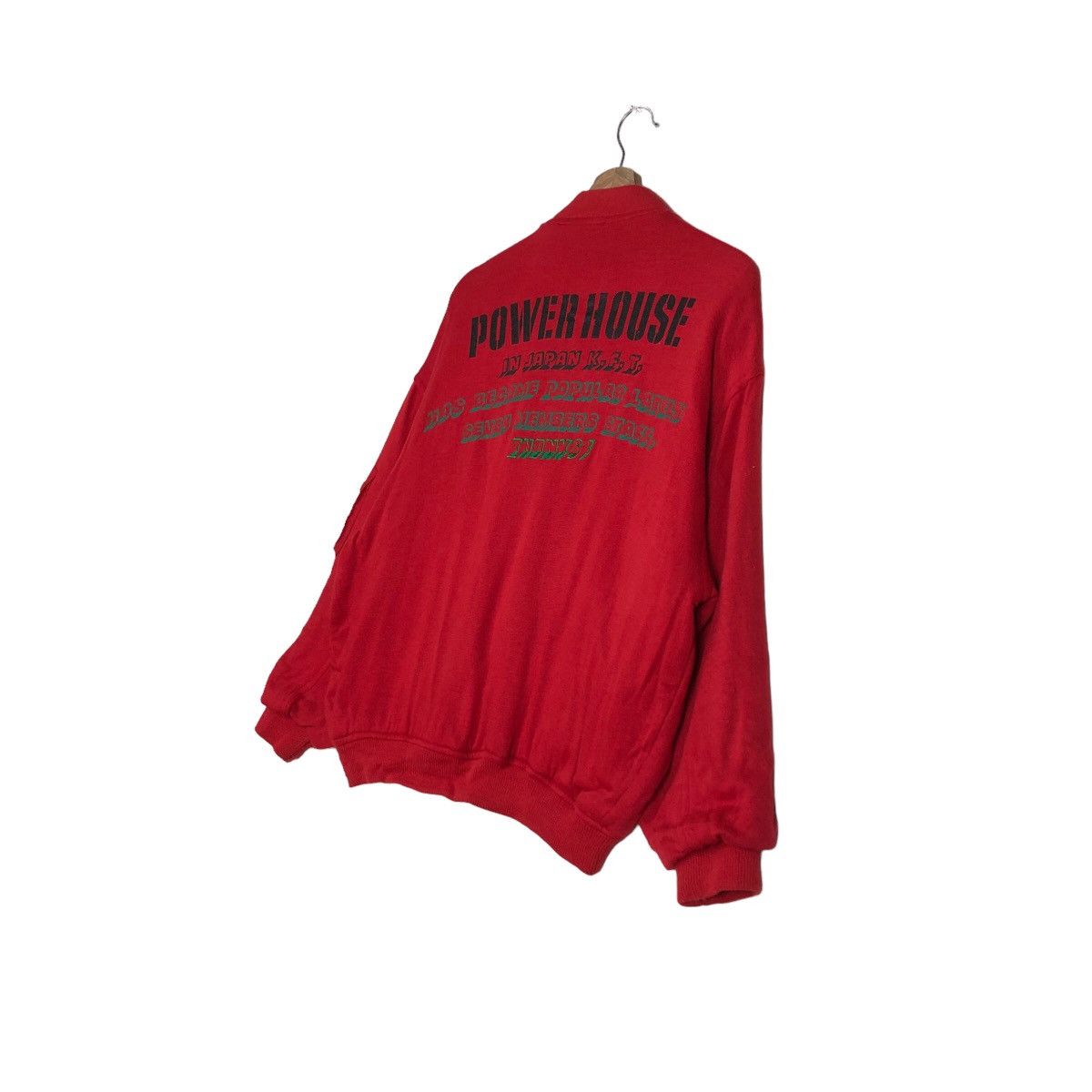 Hysteric Glamour 🔥Vintage Bomber Jacket Wool Biesseci Maglierio Japan Made Size US M / EU 48-50 / 2 - 3 Thumbnail
