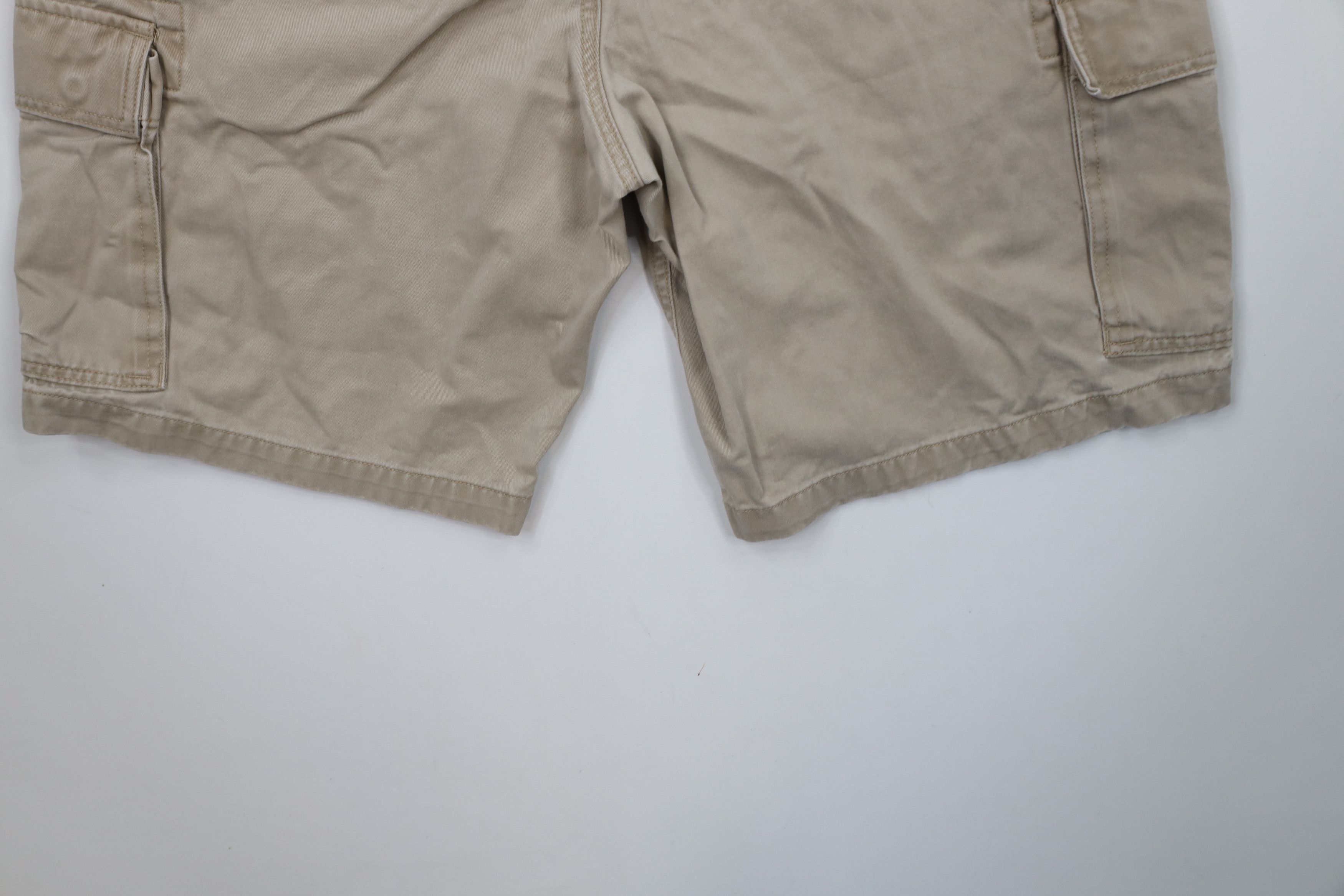 Eddie Bauer × Vintage Vintage Y2K Eddie Bauer Heavyweight Cargo Shorts Cotton Size US 40 / EU 56 - 12 Thumbnail