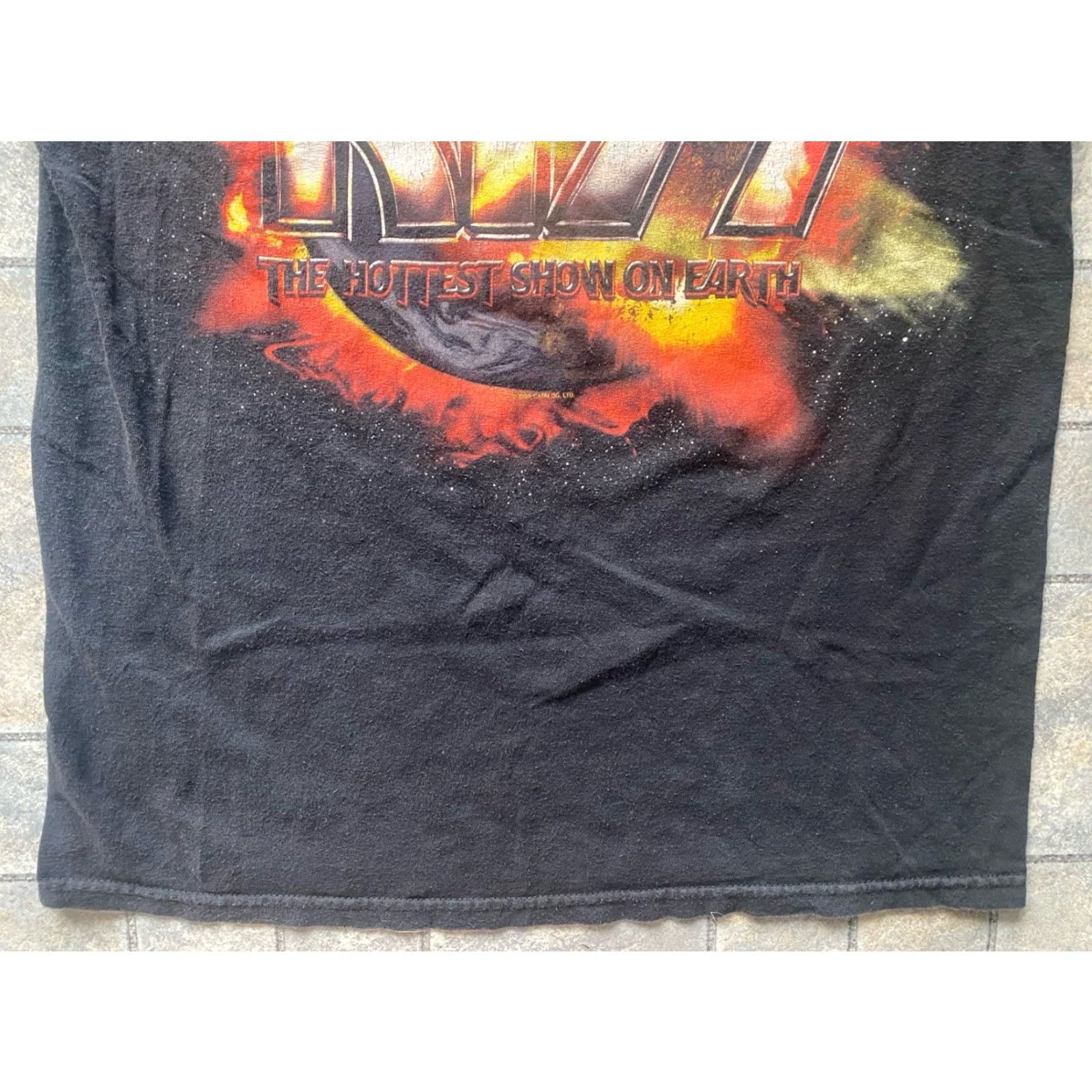 Vintage VINTAGE 2010 KISS Tour T Shirt Alstyle Men’s M Black Band Rock Shirt Mens Size US M / EU 48-50 / 2 - 5 Thumbnail