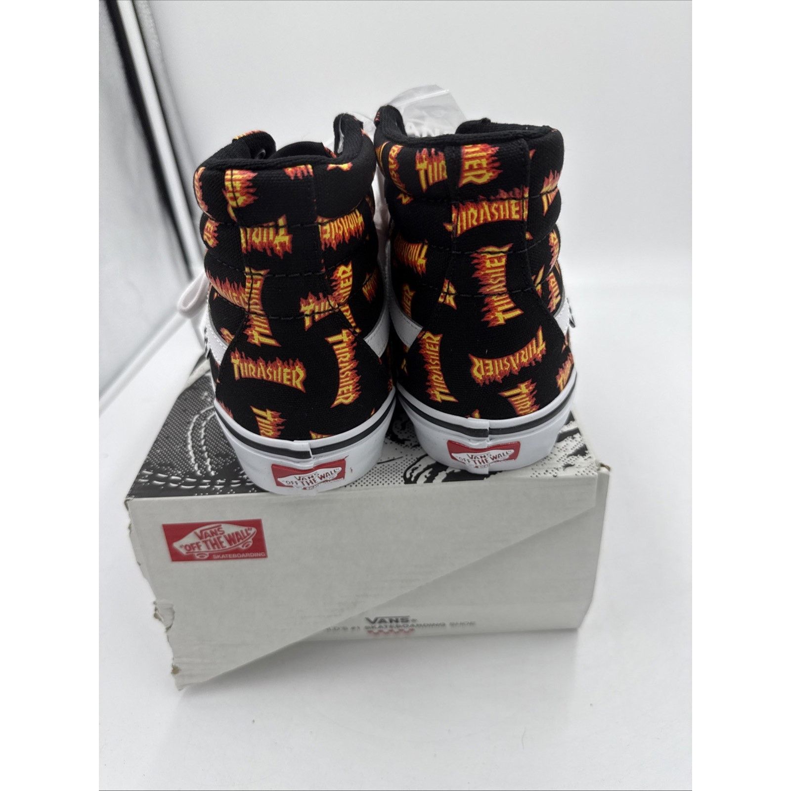 Vans Size 8.5 - VANS Thrasher x Skate Sk8- High Allover Thrasher Size US 8.5 / EU 41-42 - 3 Thumbnail