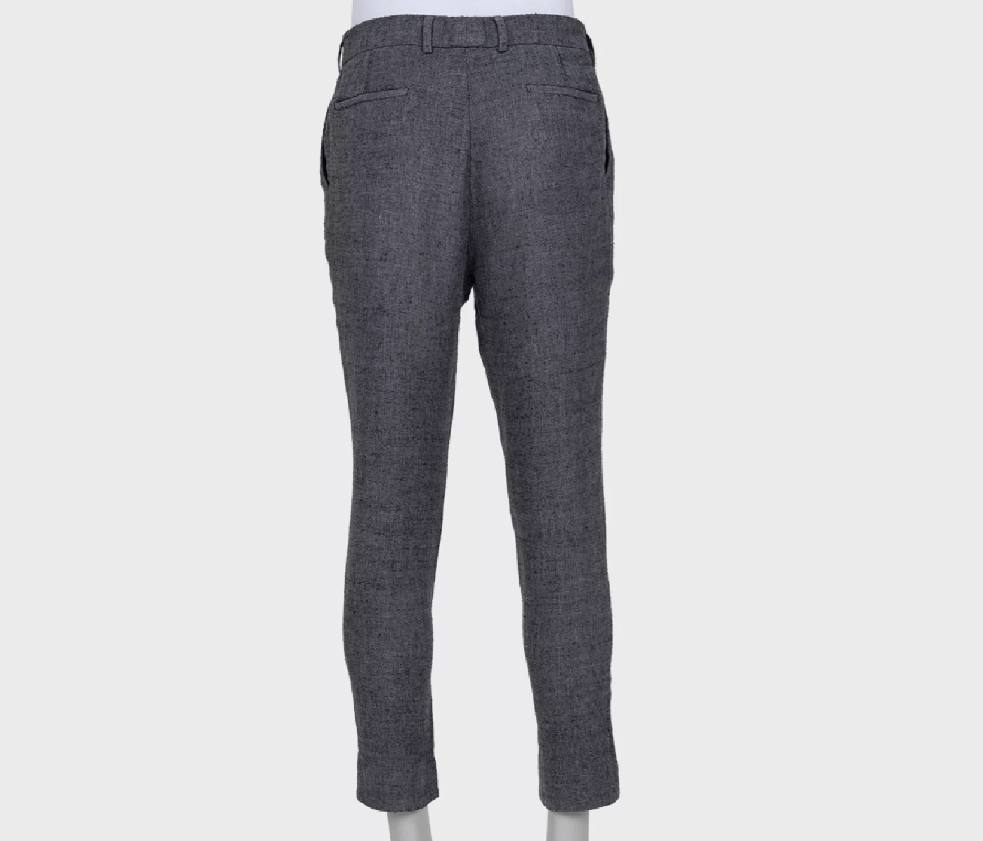 Brunello Cucinelli Brunello Cucinelli men’s gray slim-fit trousers with ties Size US 40 / EU 56 - 3 Thumbnail