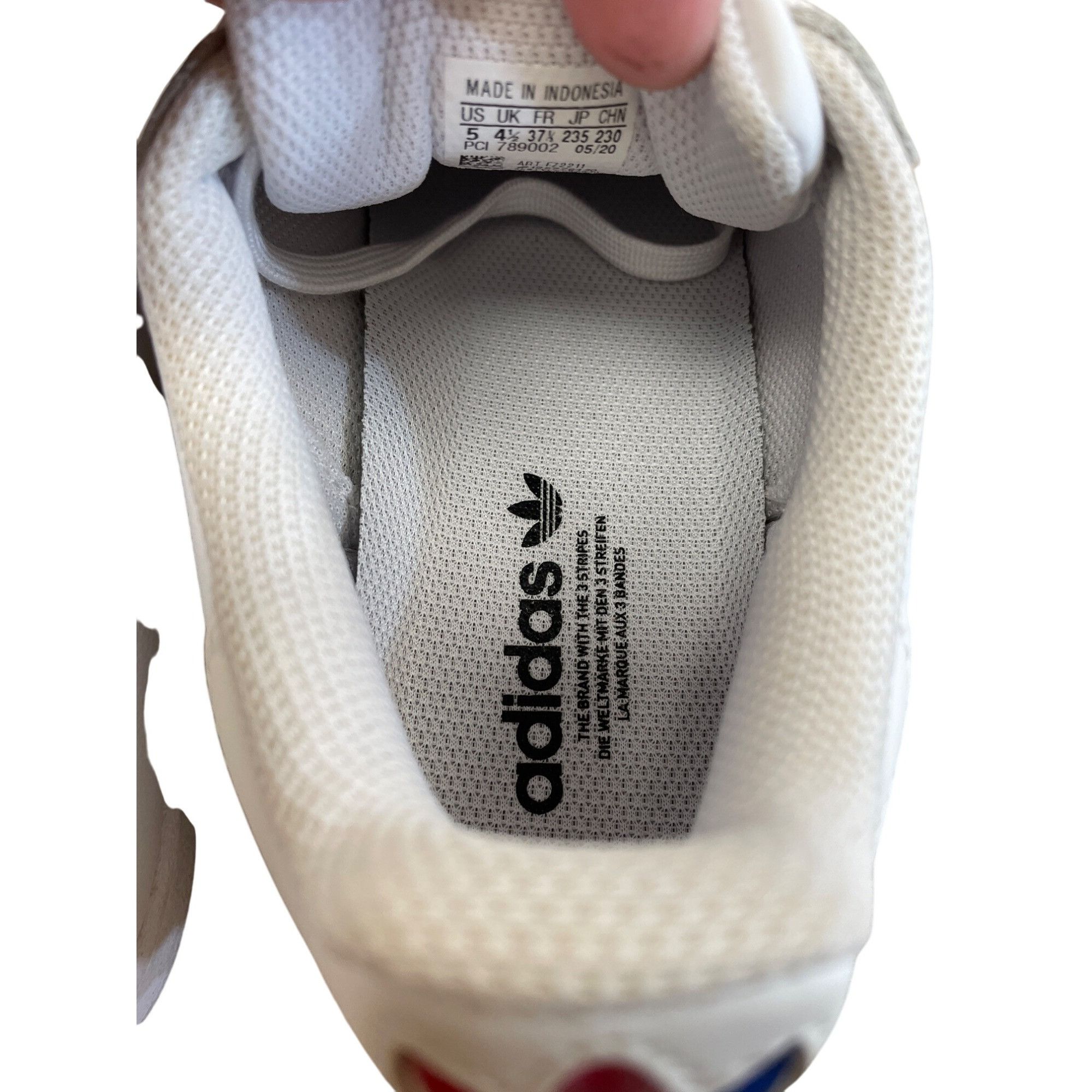 Adidas Adidas Superstar Pure J womans white leather sneakers size 5 Size US 5 / IT 35 - 13 Thumbnail
