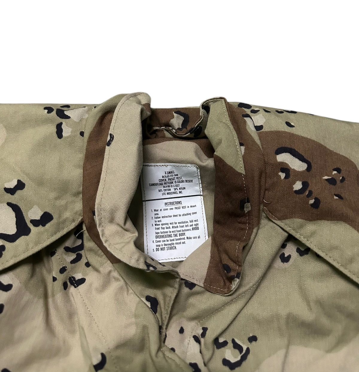 Vintage Vintage army camouflage vest Size US XS / EU 42 / 0 - 3 Thumbnail