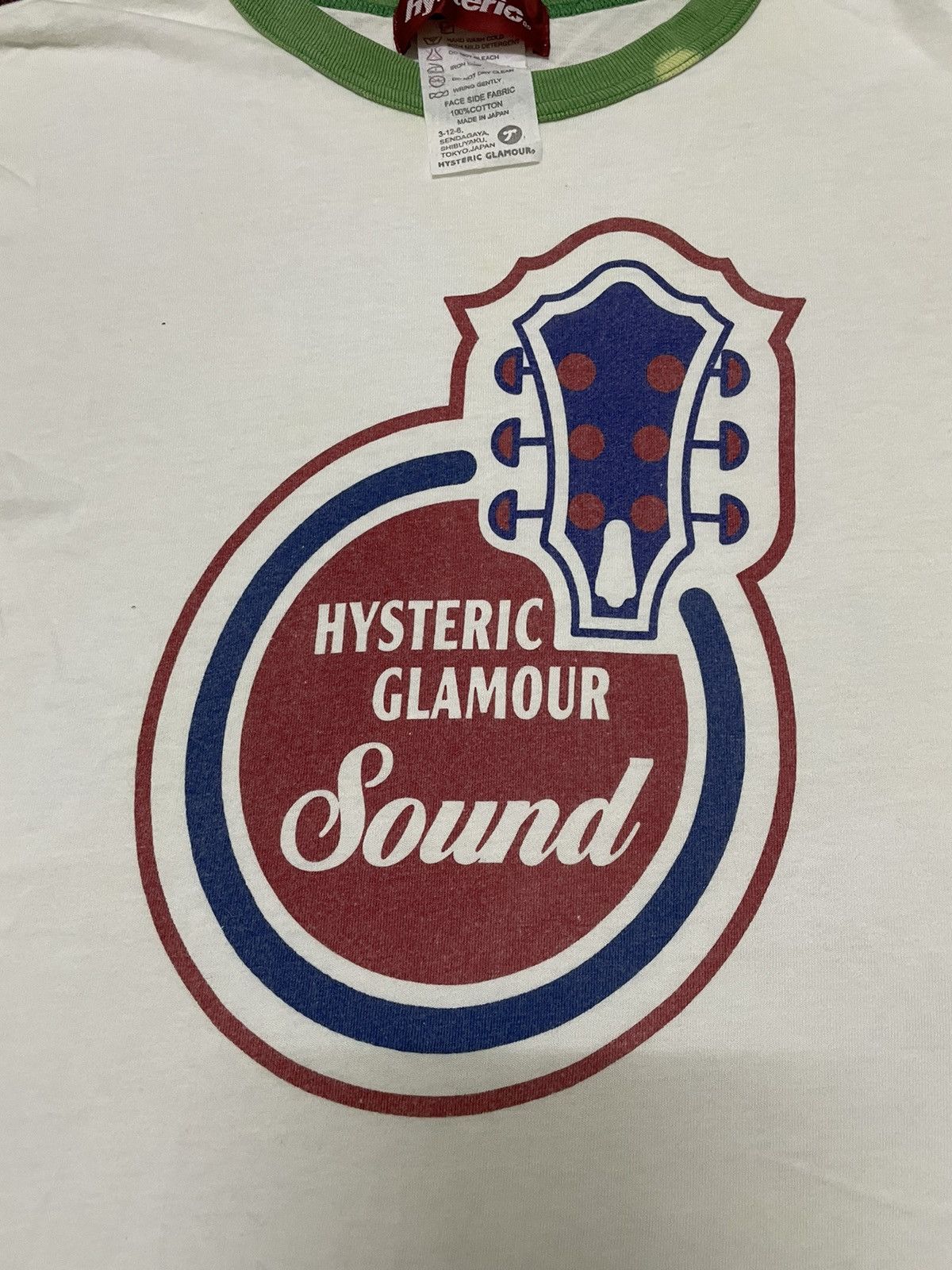 Hysteric Glamour Hysteric Glamour Sound Tee Shirt Size US S / EU 44-46 / 1 - 6 Thumbnail
